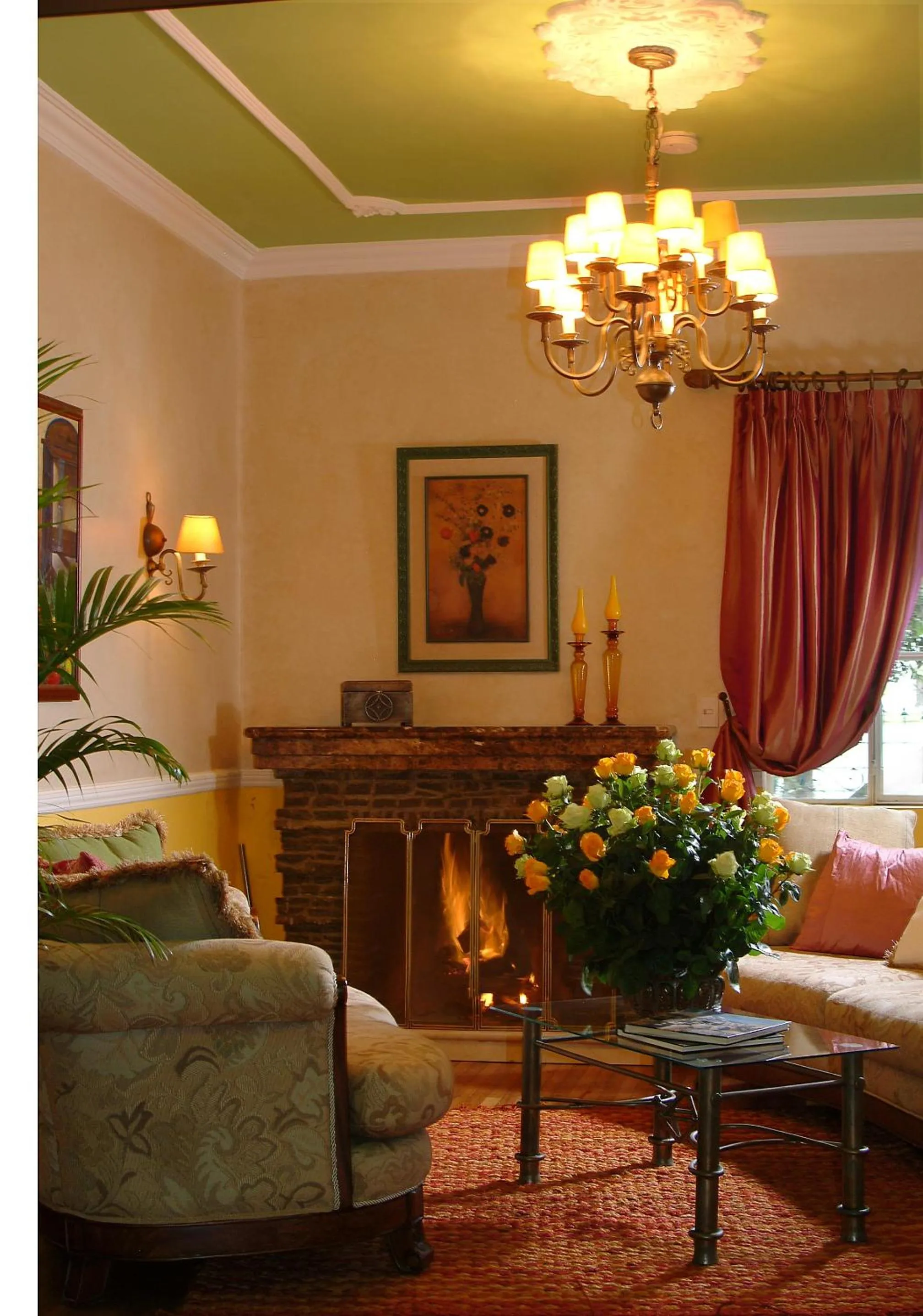 Living room in Casa Aliso Hotel Boutique