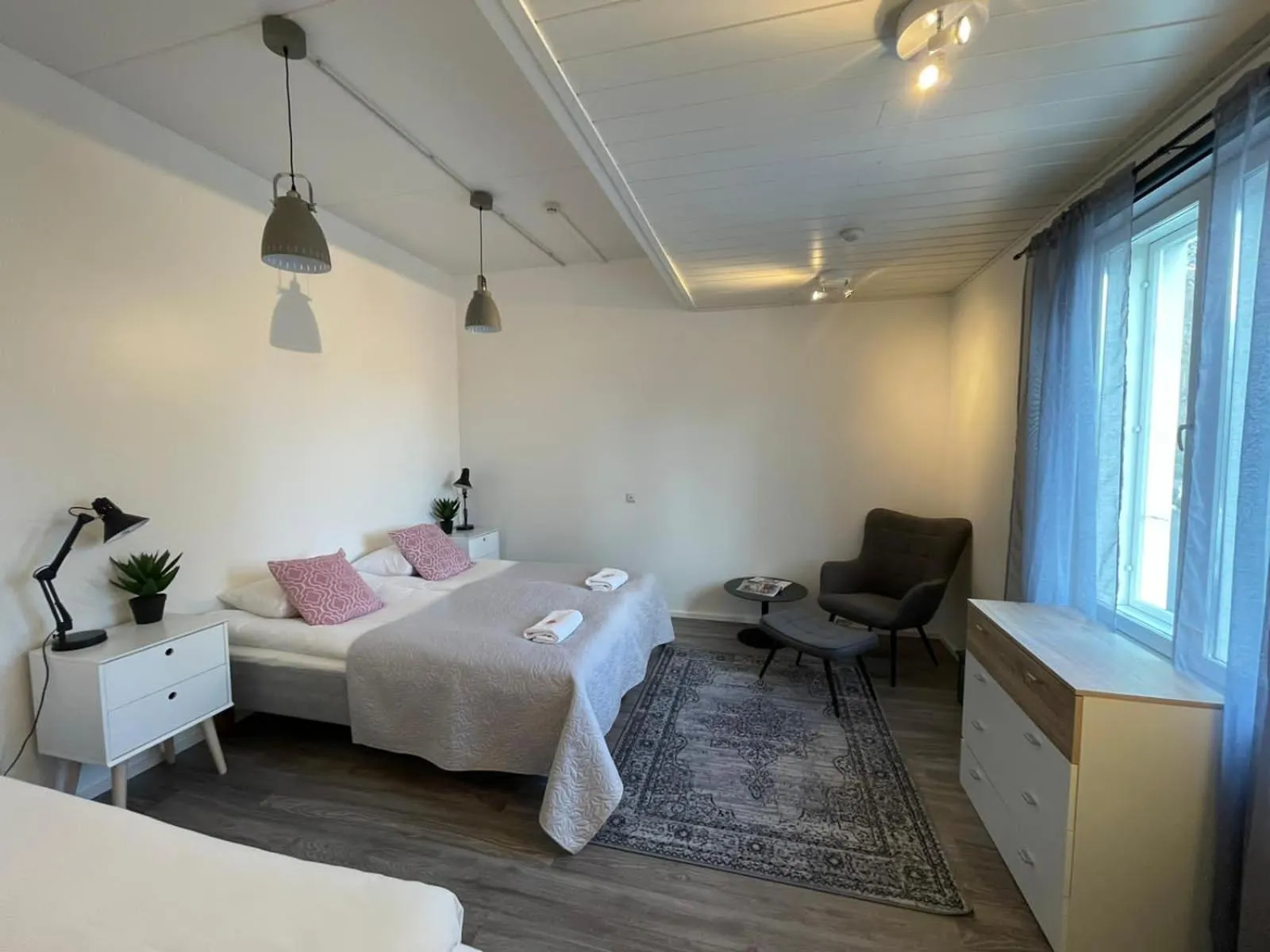 Bedroom, Bed in Hotel Villa Molnby