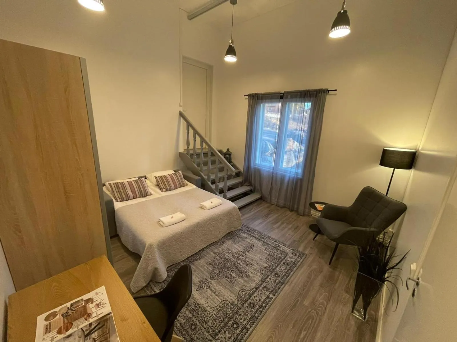 Bedroom, Bed in Hotel Villa Molnby