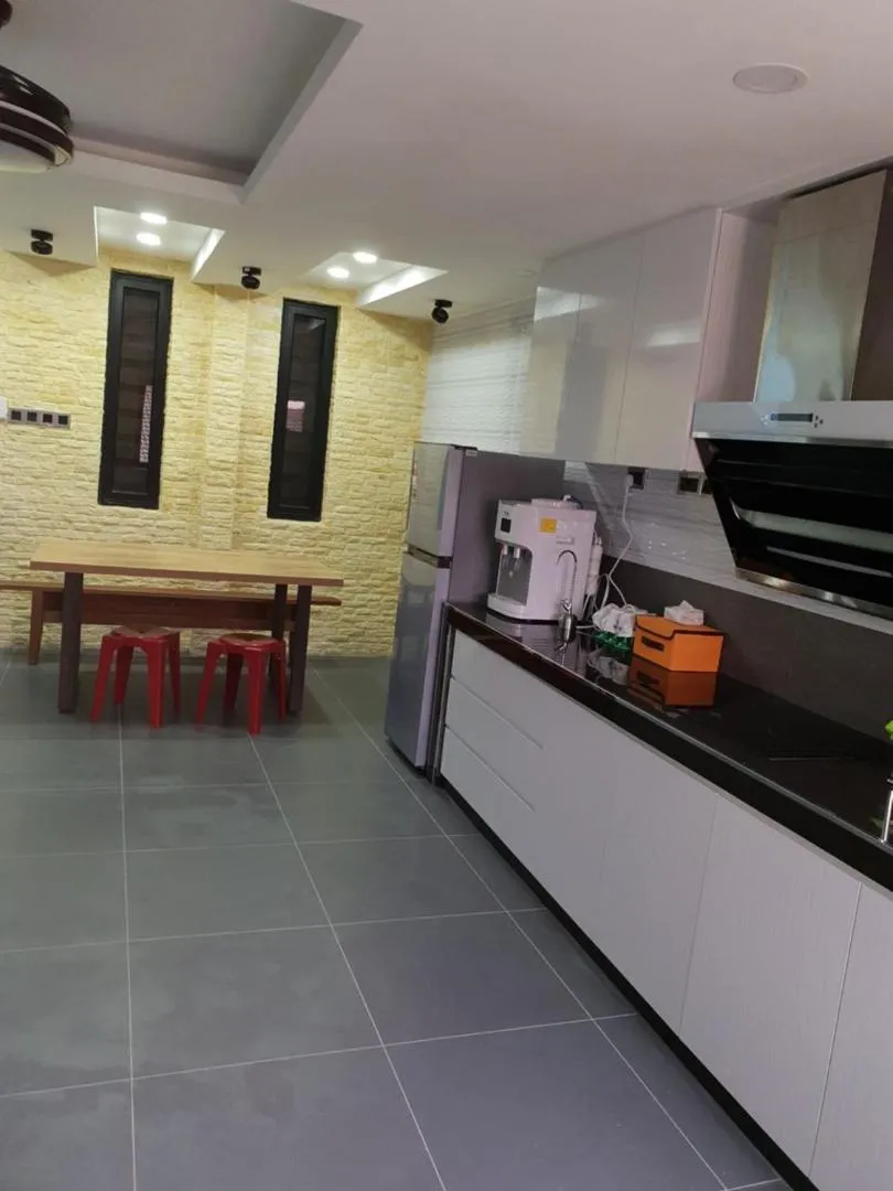 Kitchen or kitchenette in Homestay Stardow~星窗名宿~