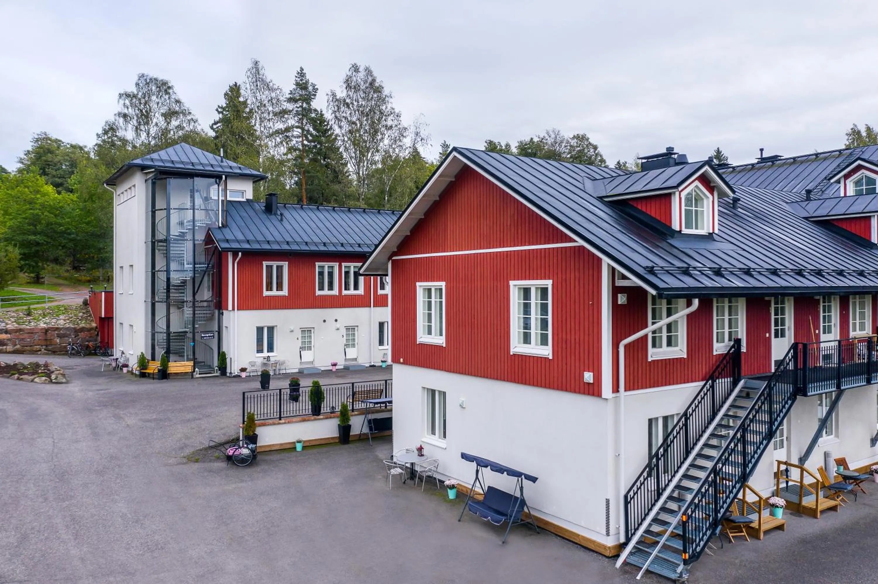 Facade/entrance in Apartments in Porvoo