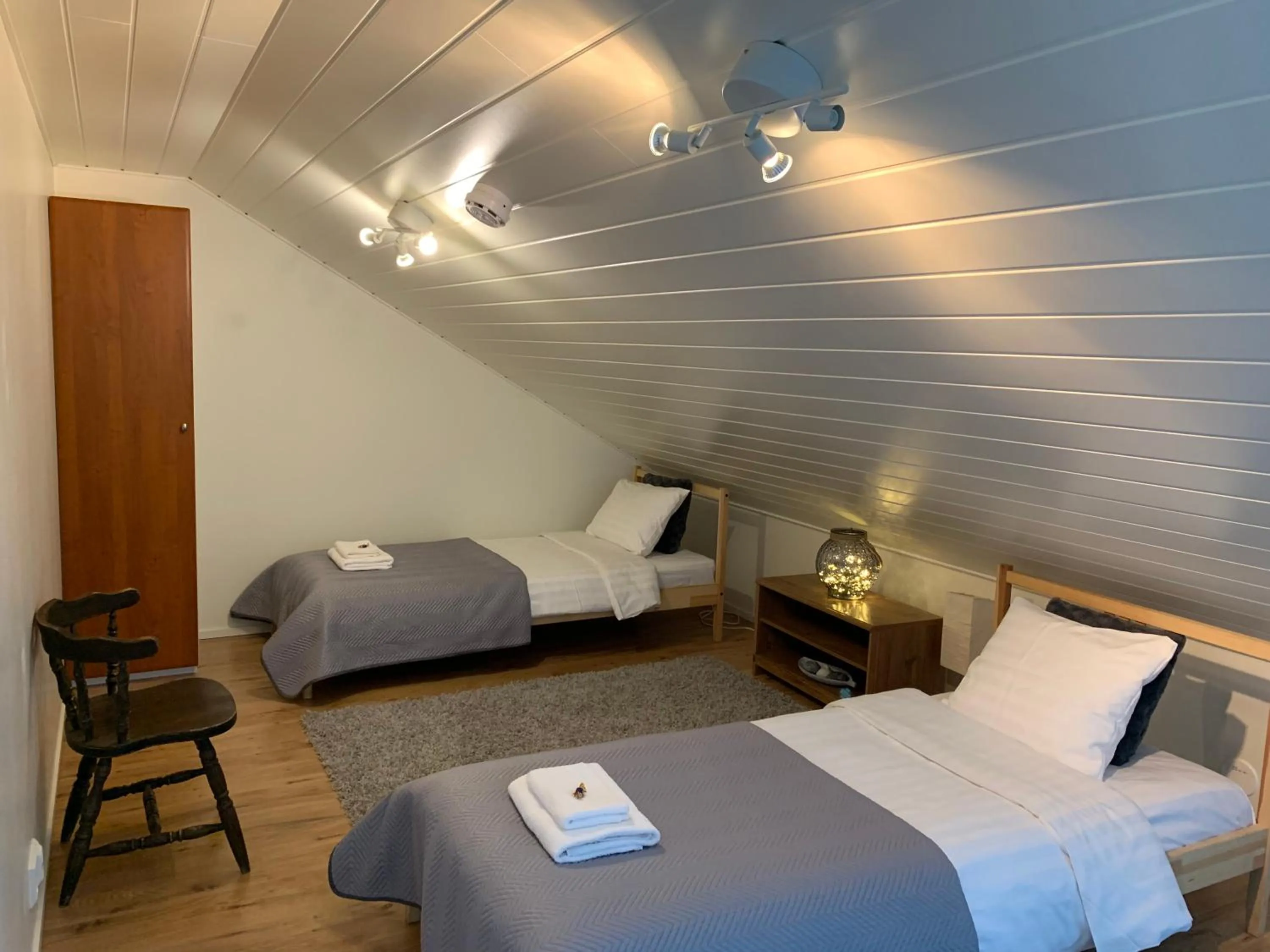 Bedroom, Bed in Apartments in Porvoo