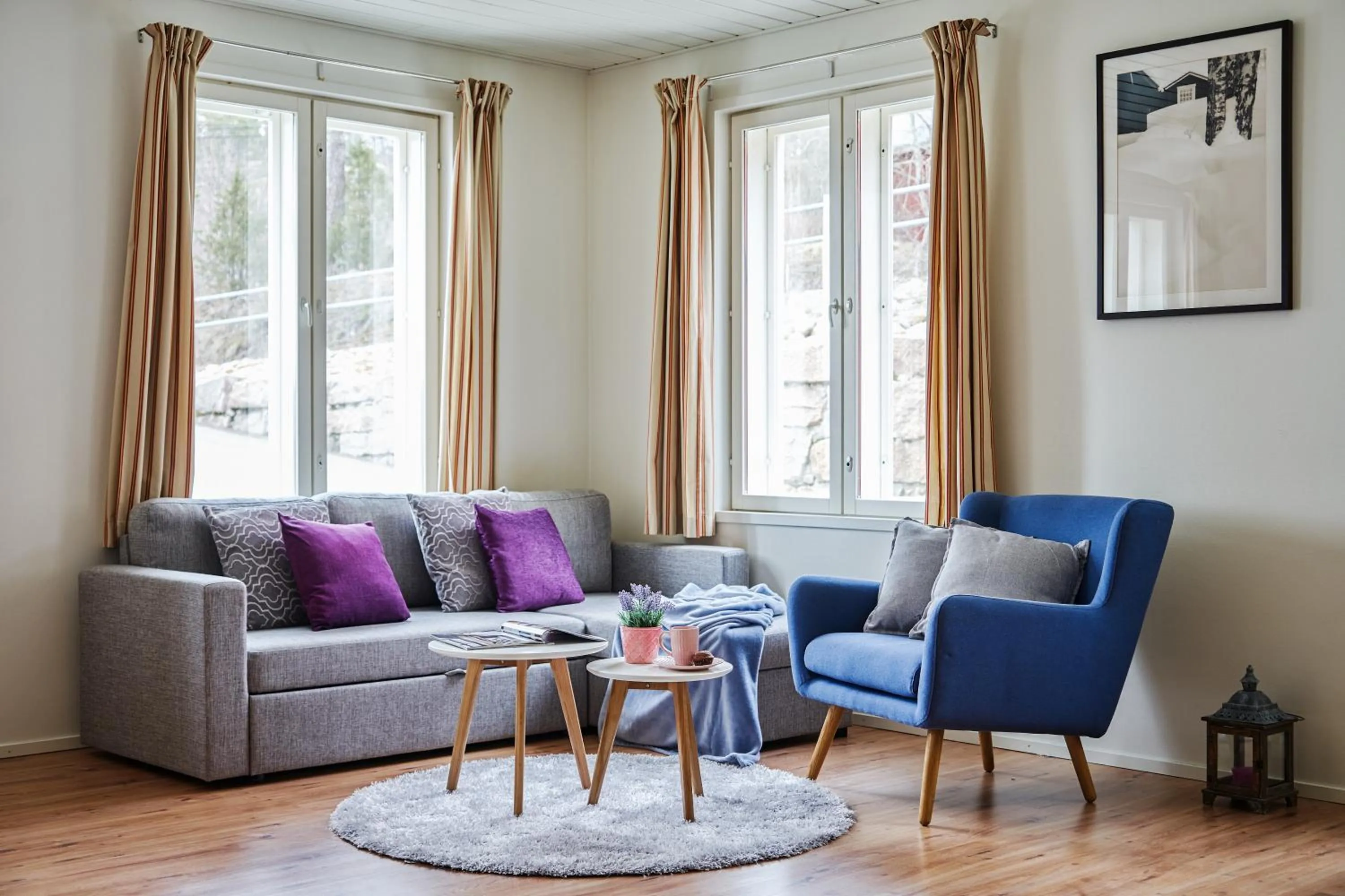 Seating area in Apartments in Porvoo