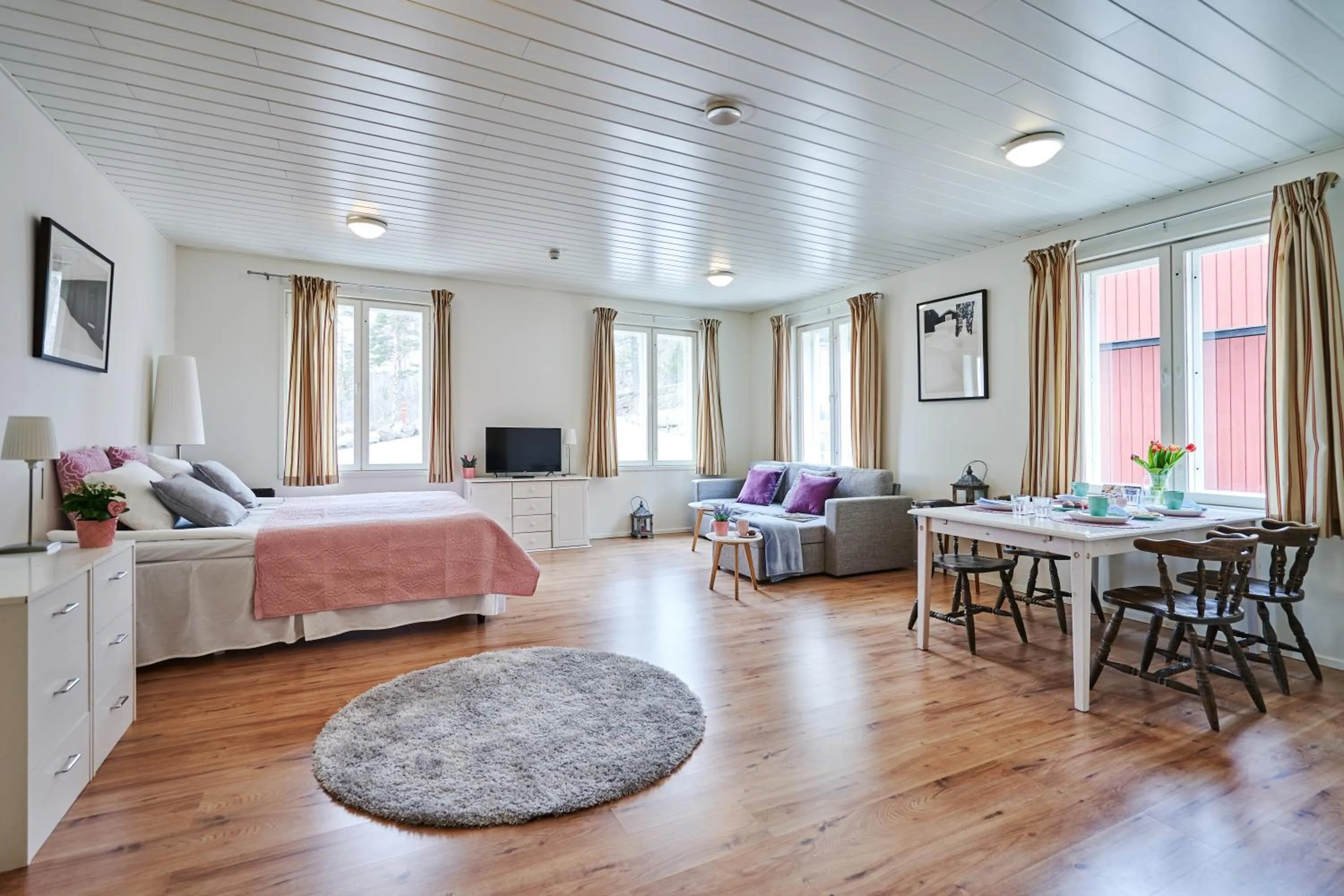Photo of the whole room, Bed in Apartments in Porvoo