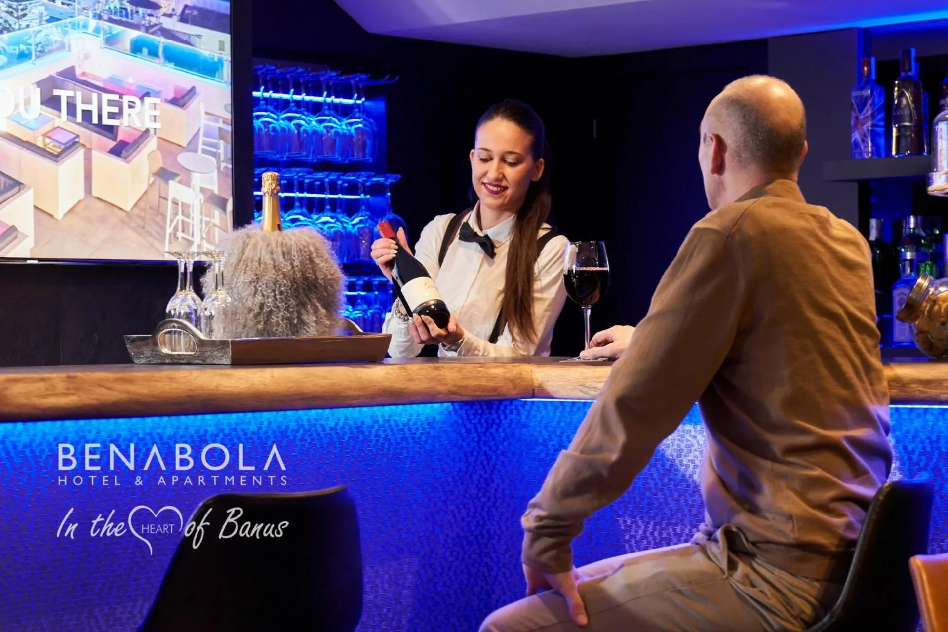 Lounge or bar in Benabola Hotel & Suites