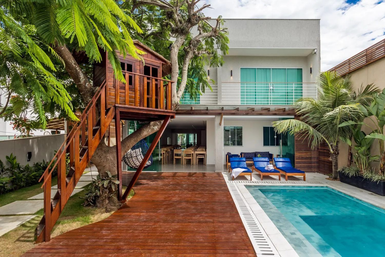 Swimming pool in Pousada Boutique do lazer