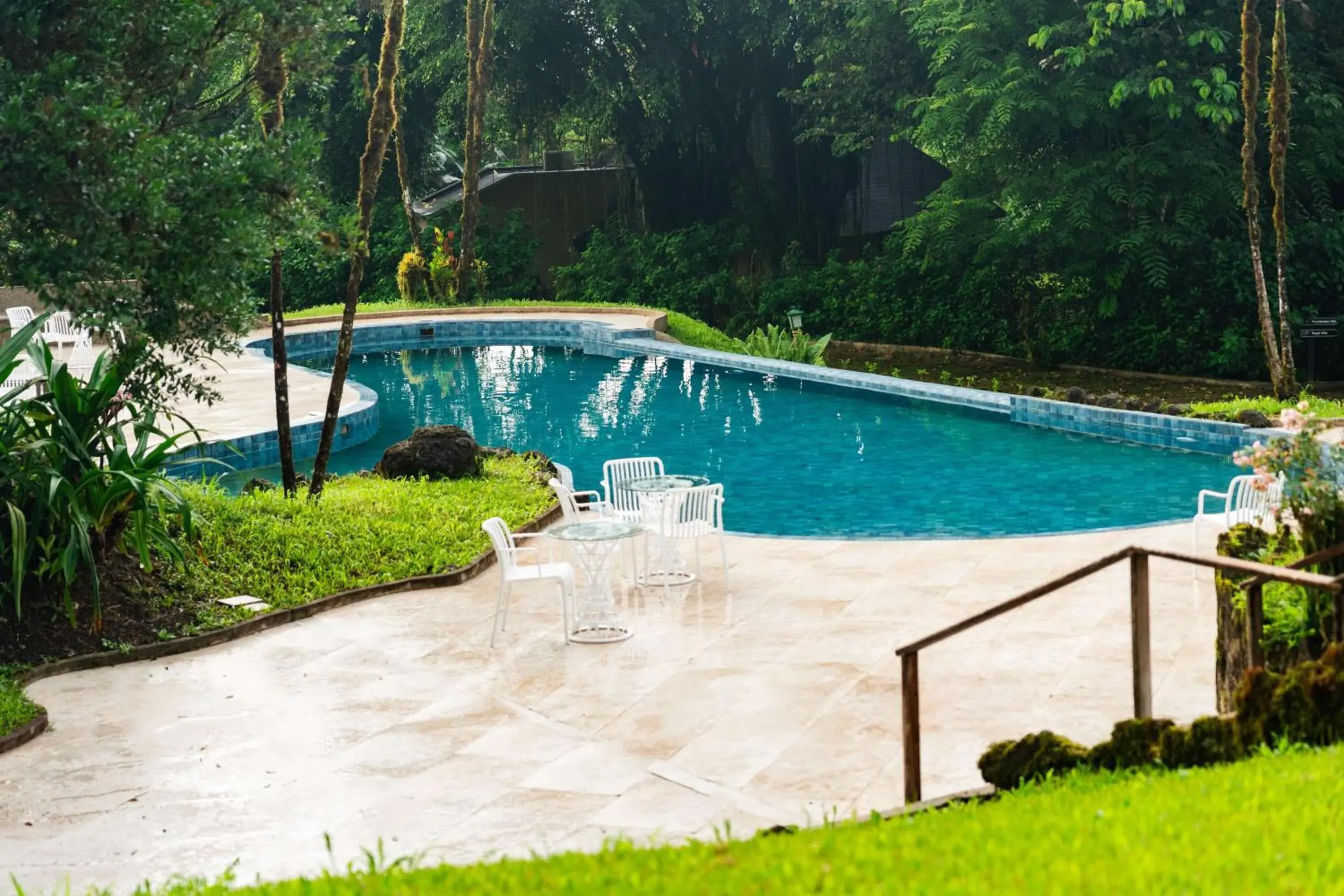 Pool view in Royal Palm Galapagos, Curio Collection Hotel by Hilton Pool view in Royal Palm Galapagos, Curio Collection Hotel by Hilton