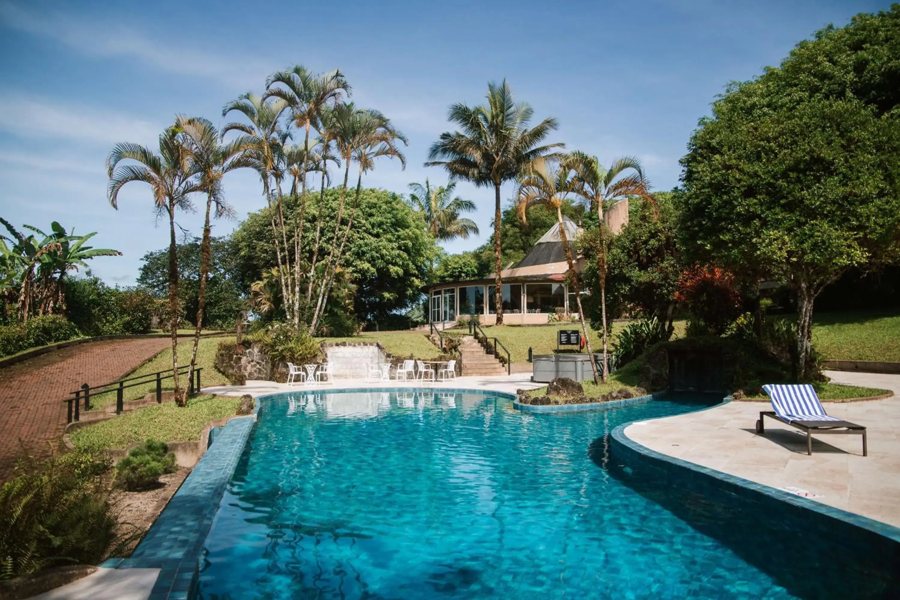Pool view in Royal Palm Galapagos, Curio Collection Hotel by Hilton Pool view in Royal Palm Galapagos, Curio Collection Hotel by Hilton