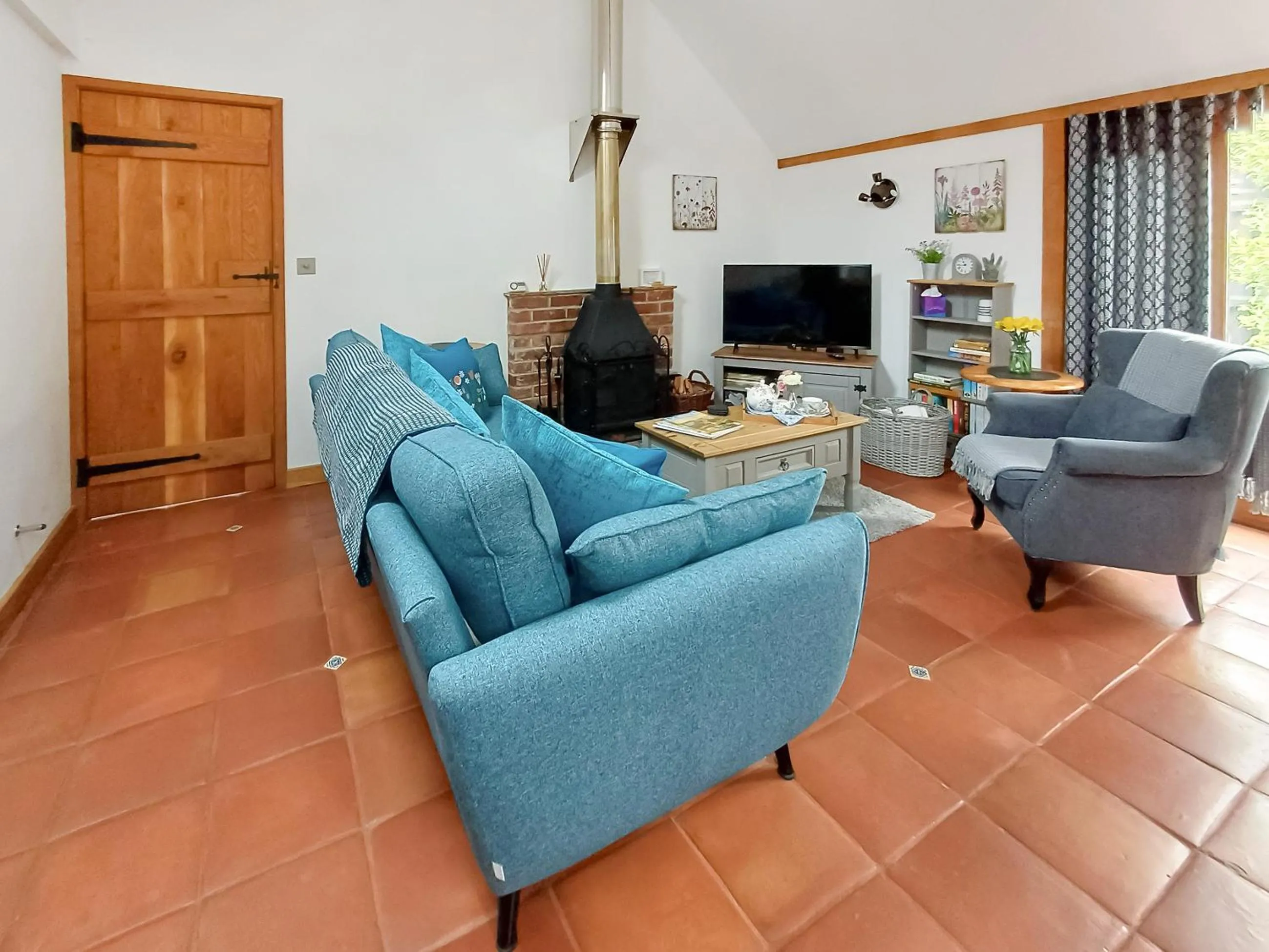 Living room in Meadow Barn
