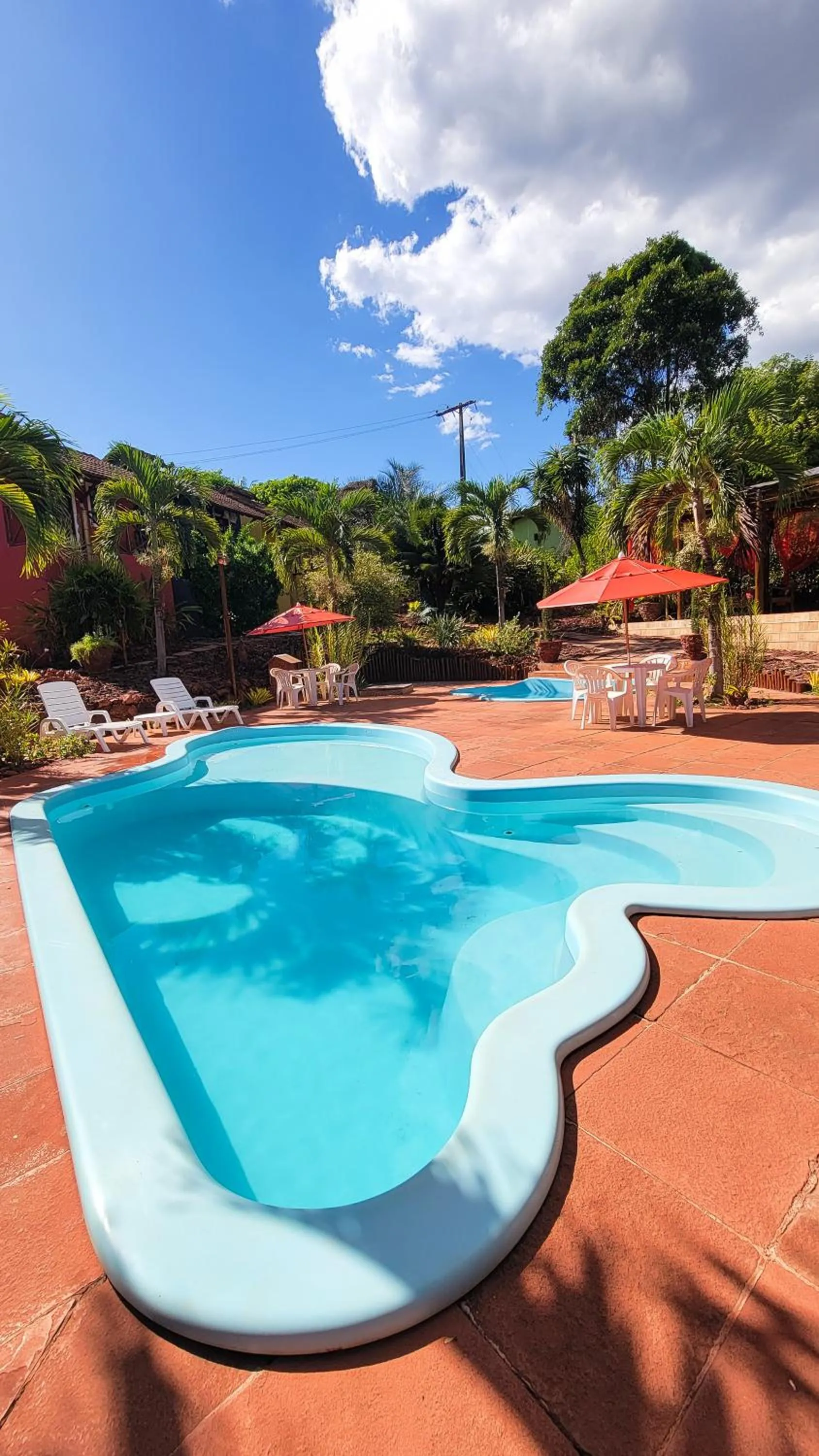 Pool view in Mirante de Lençóis