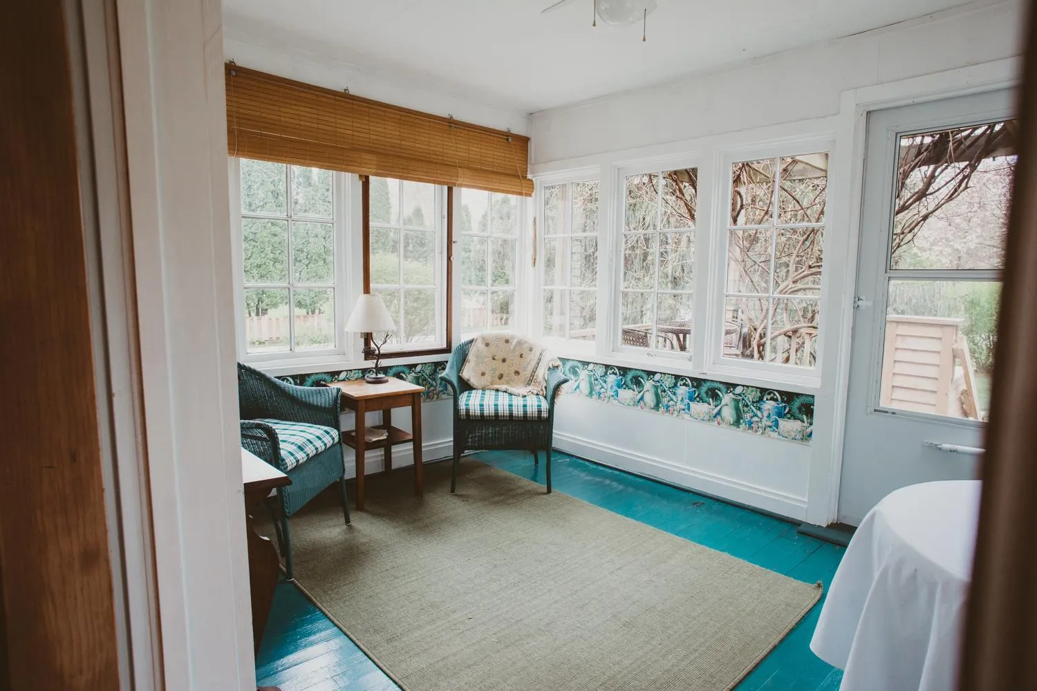 Patio in Garden Grove Inn Bed and Breakfast