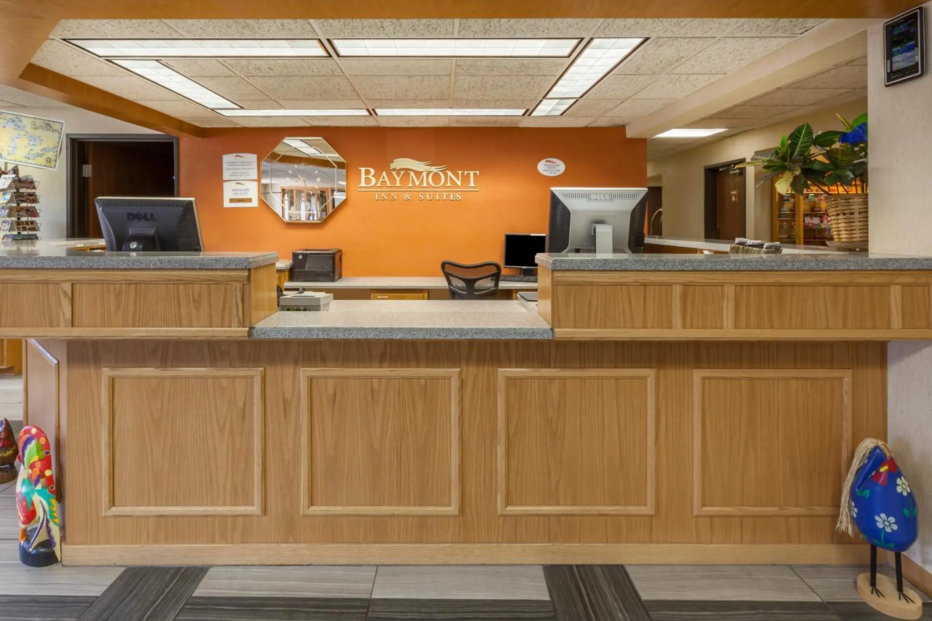 Lobby or reception in Baymont by Wyndham Midland Lobby or reception in Baymont by Wyndham Midland