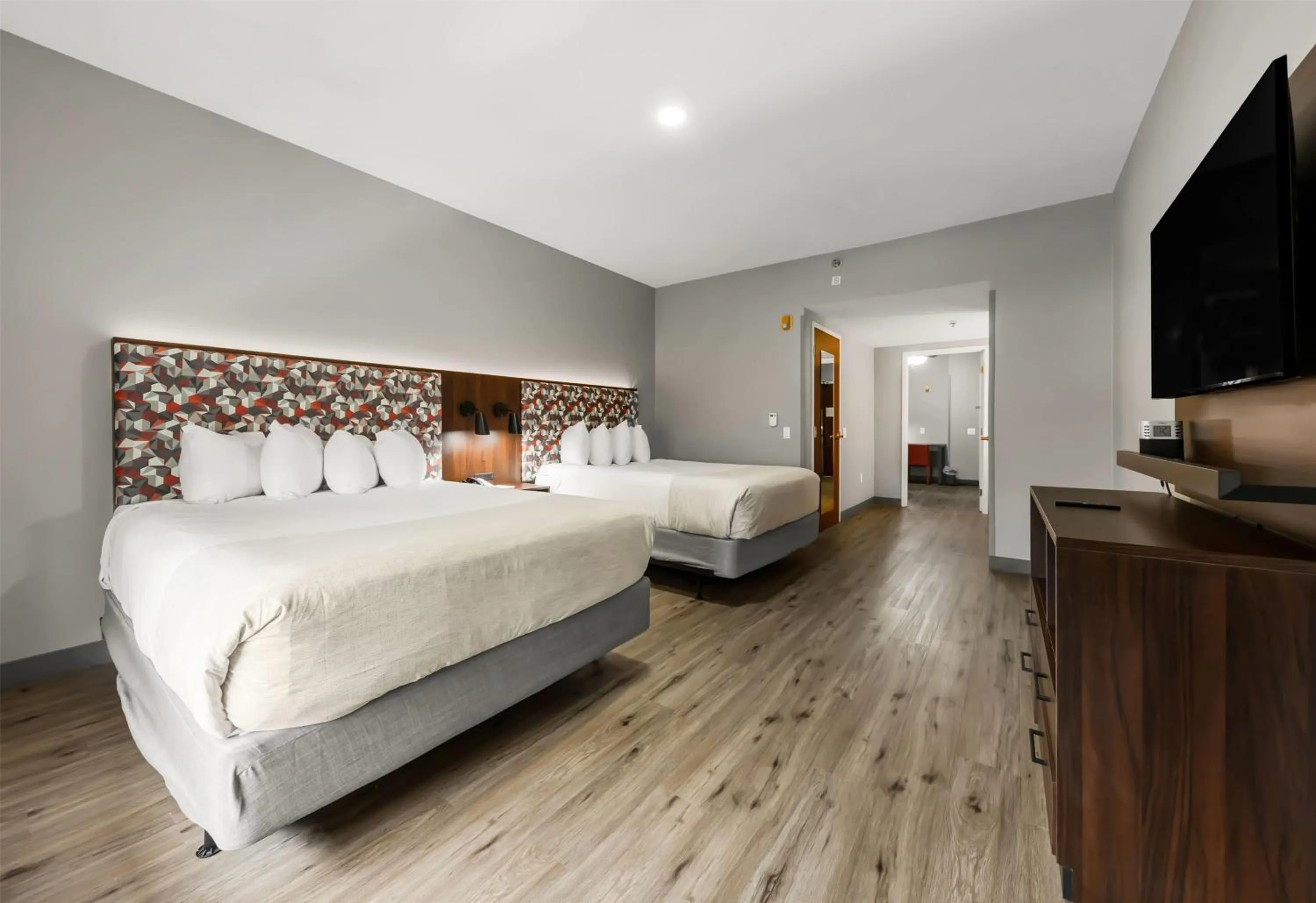 Photo of the whole room, Bed in Hawthorn Extended Stay by Wyndham College Station