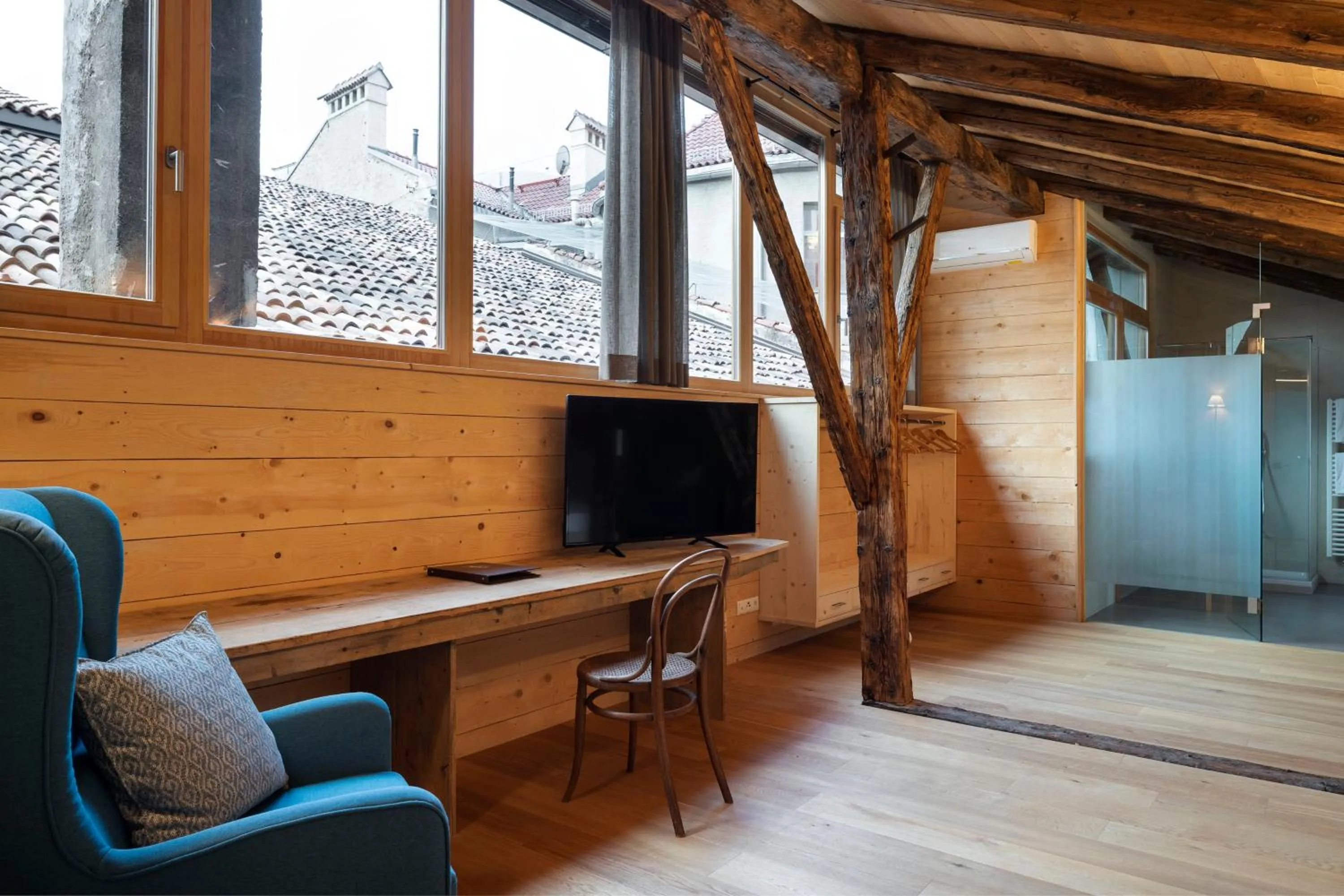 Seating area in rössl bianco b&b&b