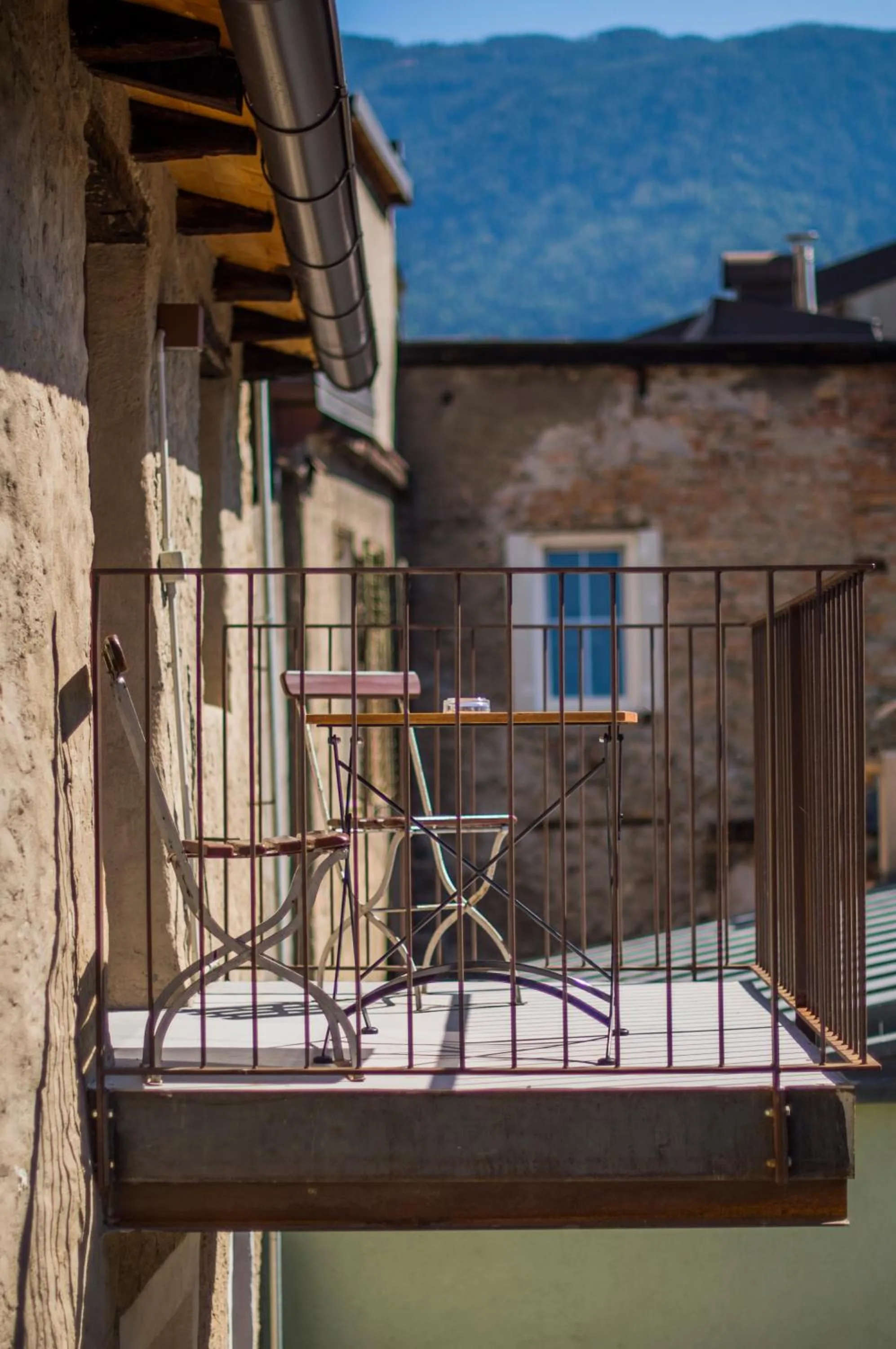 Balcony/Terrace in rössl bianco b&b&b