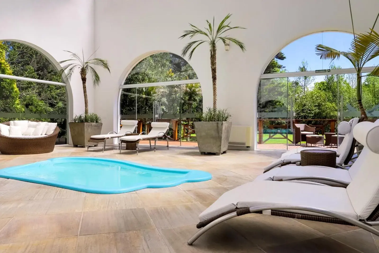 Swimming pool in Hotel Gramado Palace Swimming pool in Hotel Gramado Palace