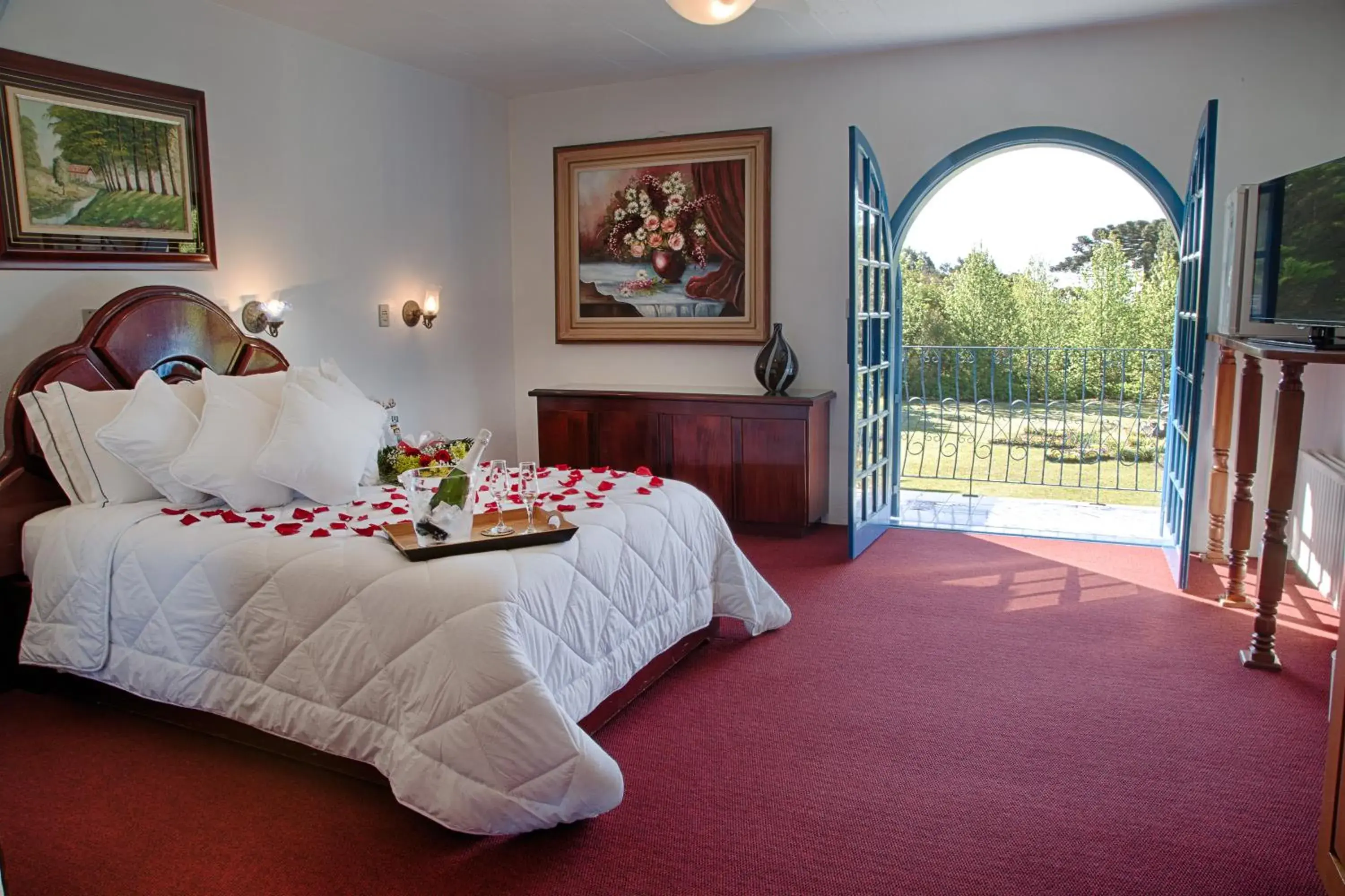 Bed in Hotel Gramado Palace Bed in Hotel Gramado Palace