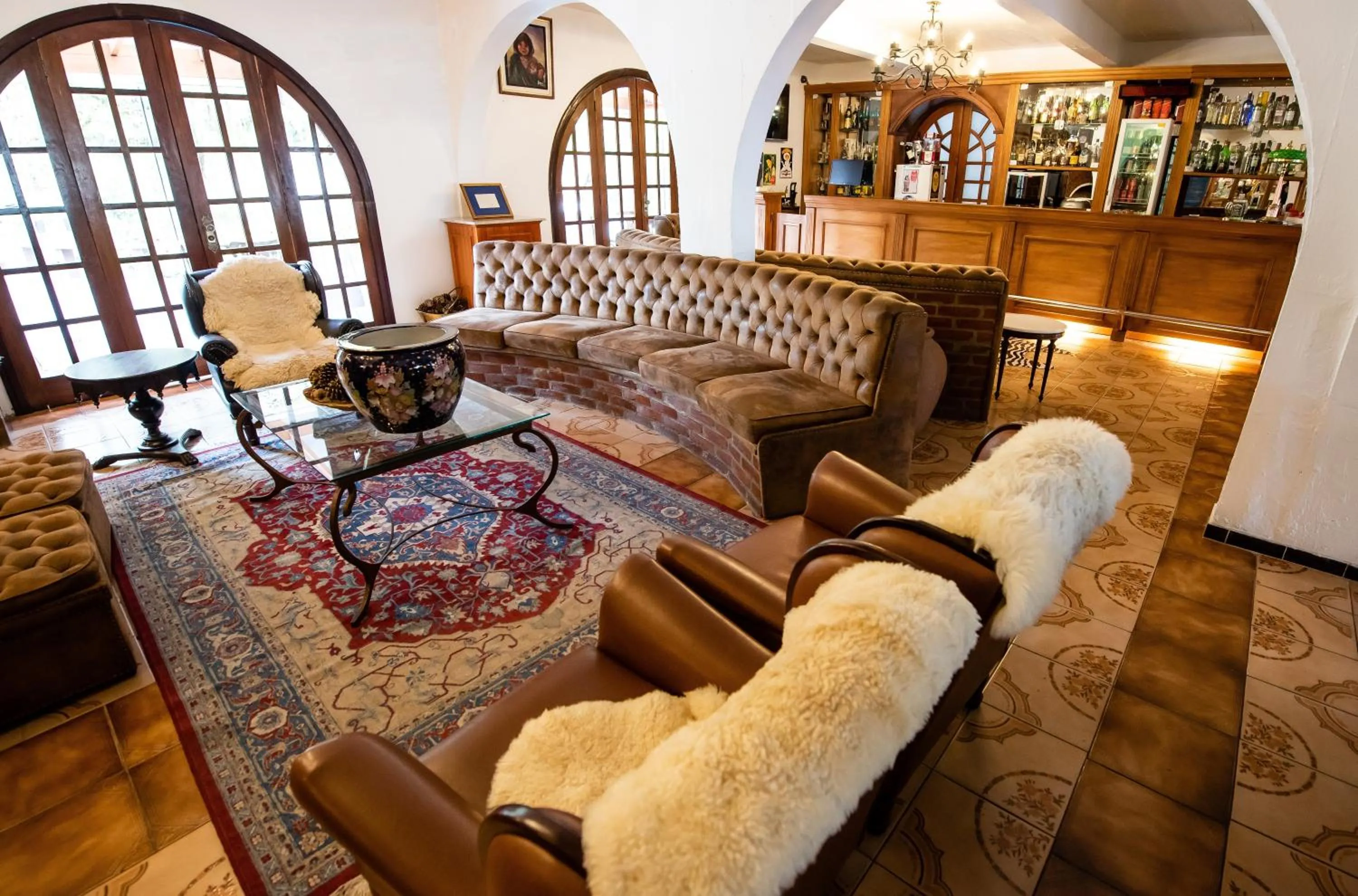 Living room in Hotel Gramado Palace