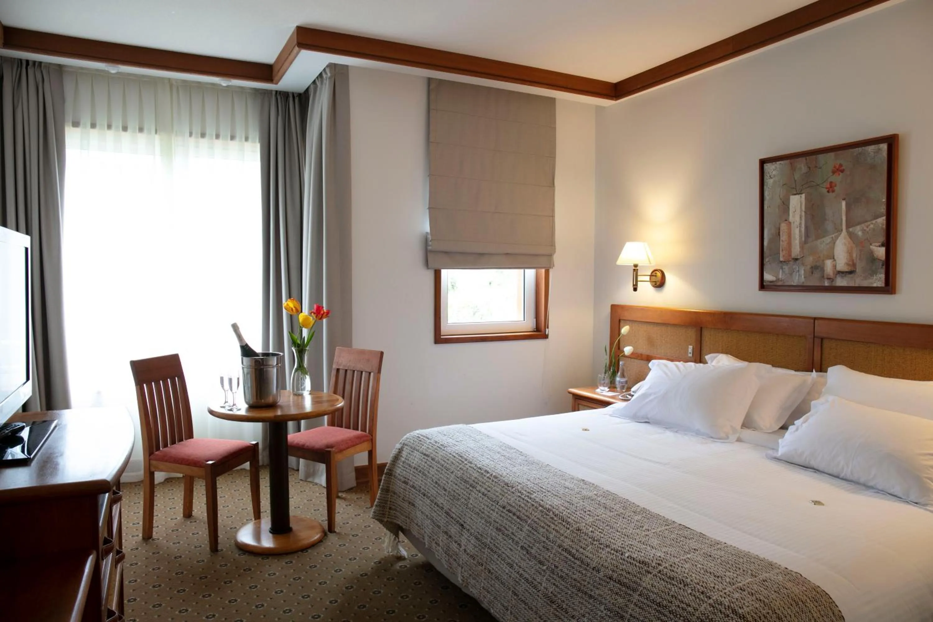 Bed in Hotel Termas Puyehue Wellness & Spa Resort