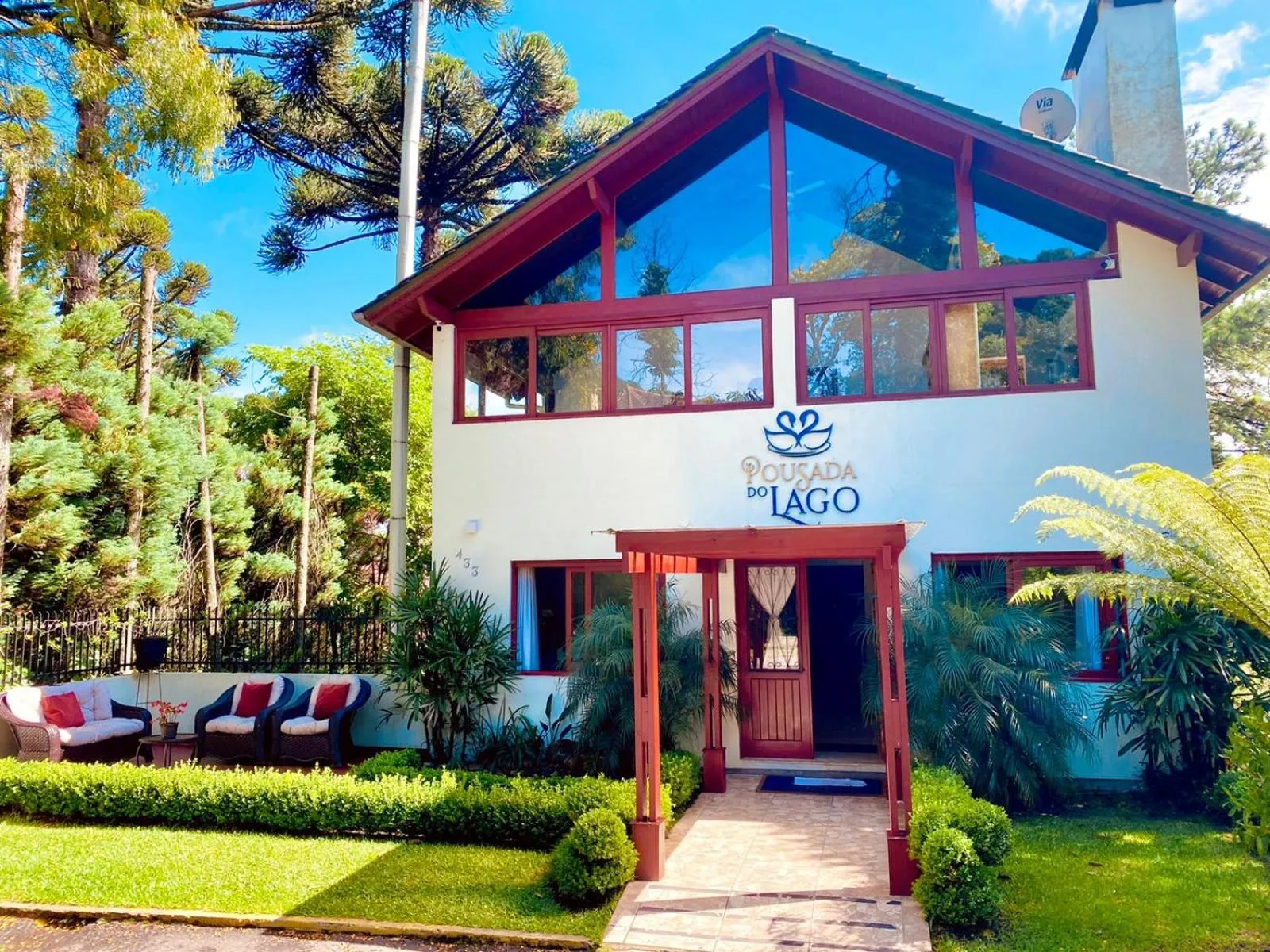 Property building in Pousada do Lago - Gramado