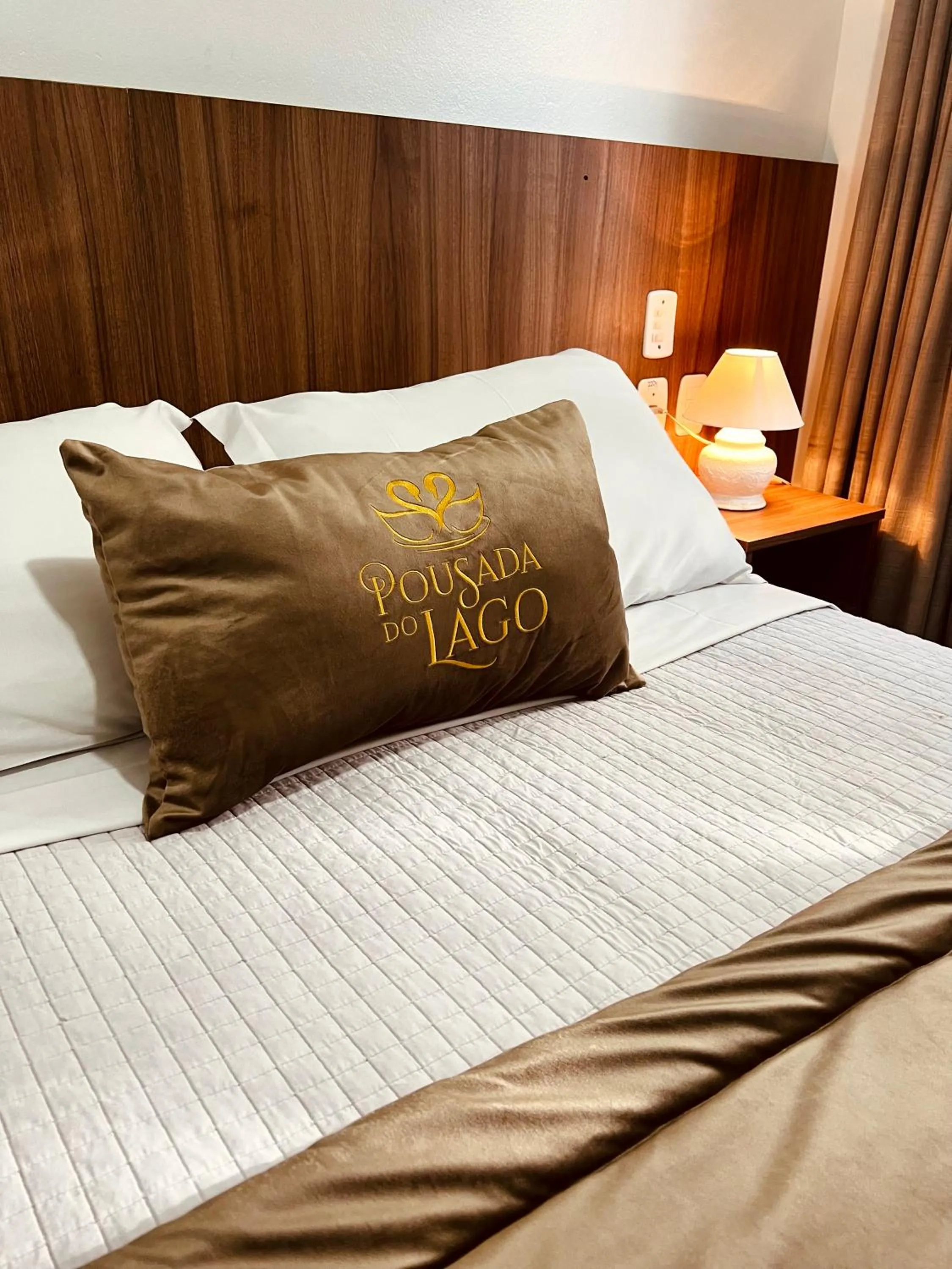 Bed in Pousada do Lago - Gramado