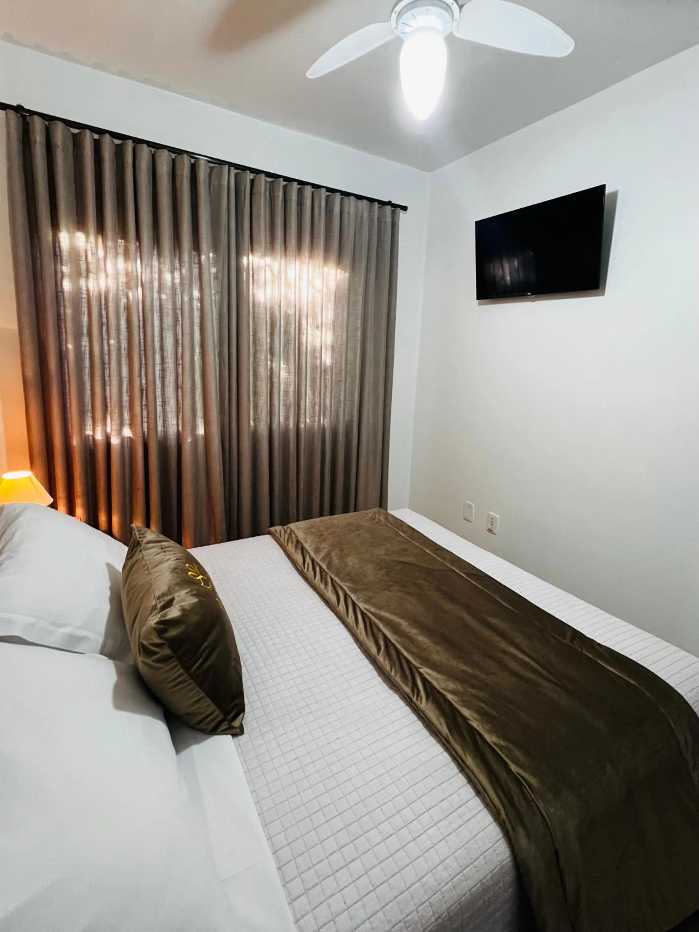 Bed in Pousada do Lago - Gramado