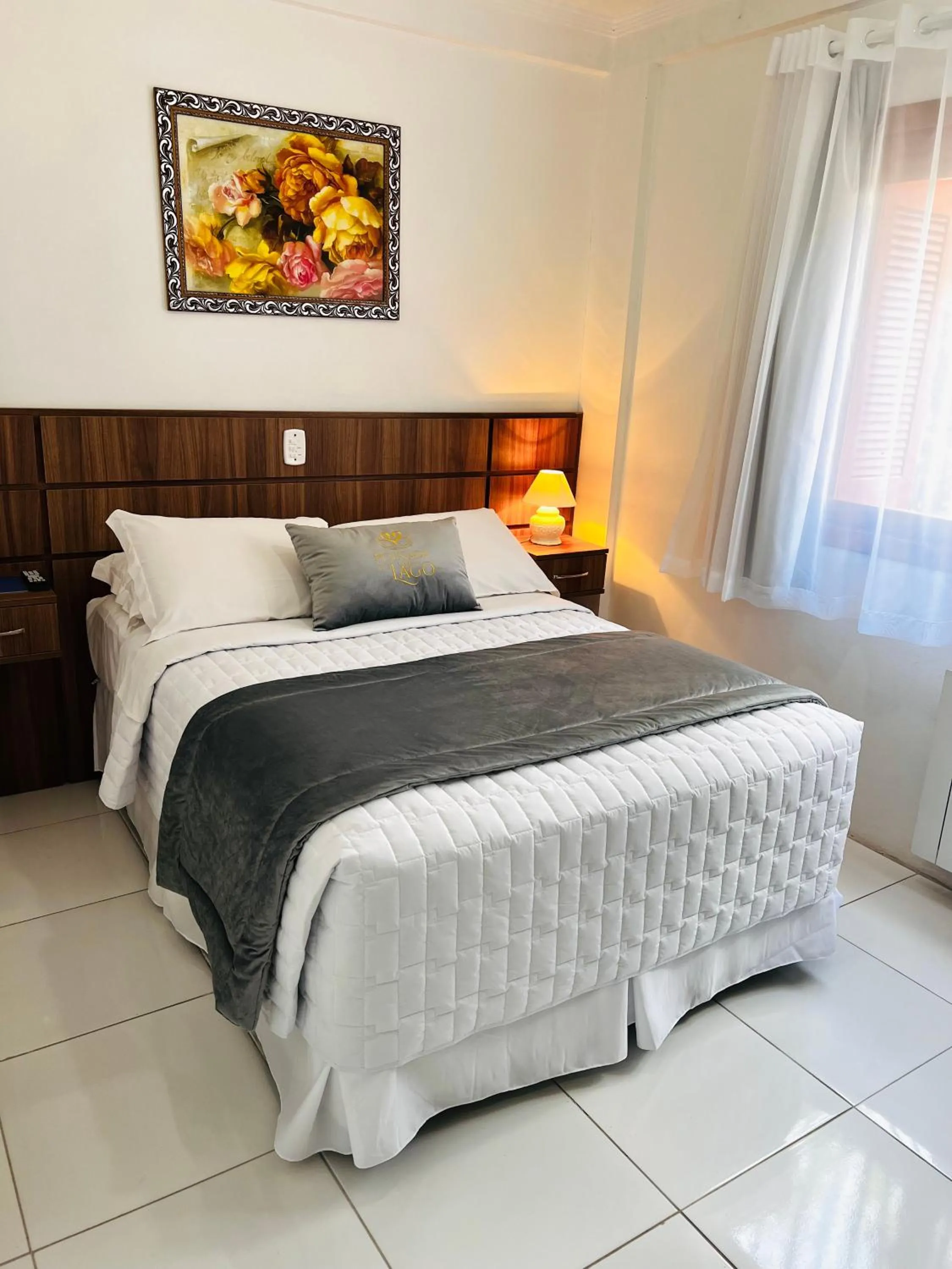 Bed in Pousada do Lago - Gramado