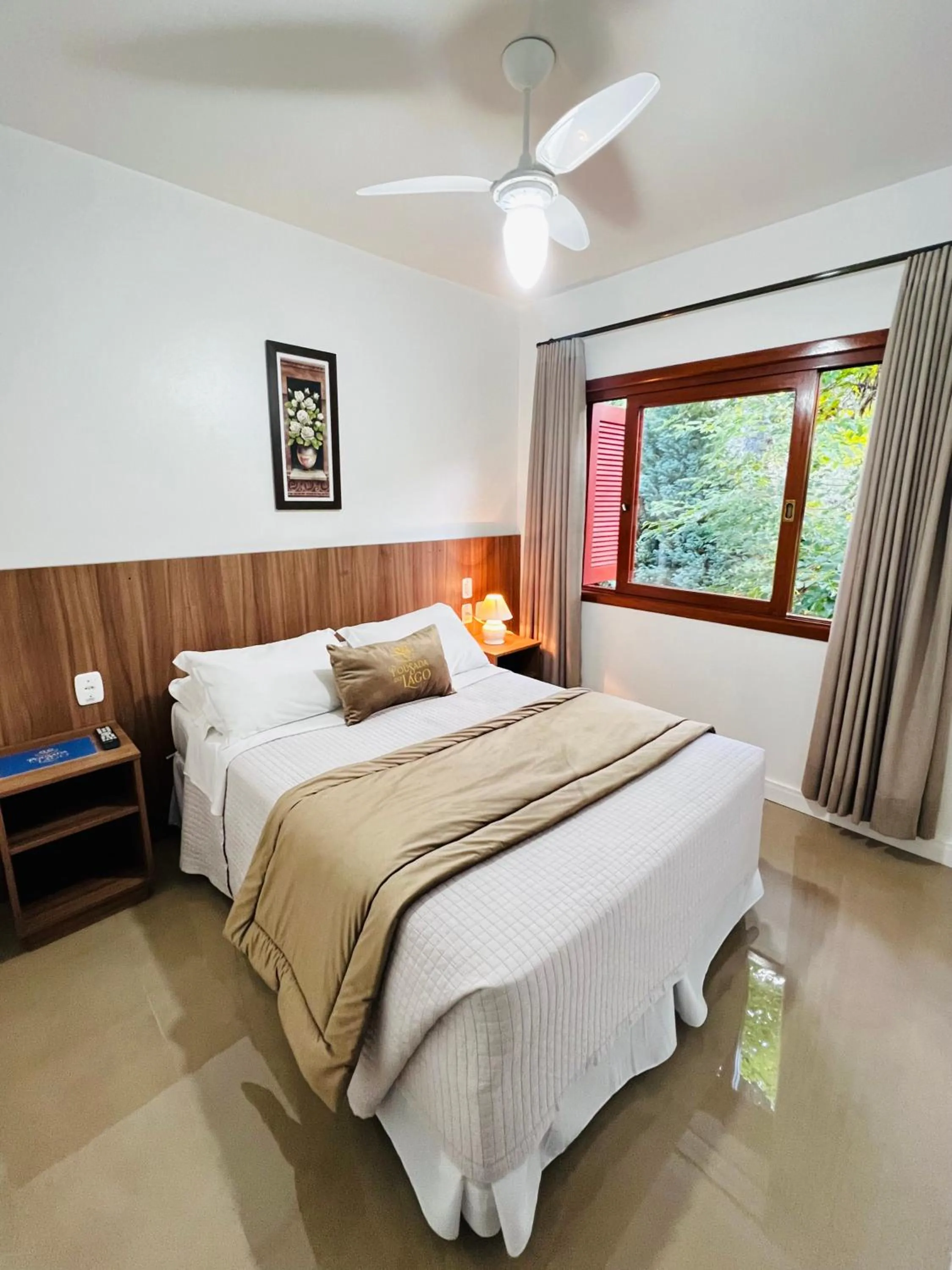 Bed in Pousada do Lago - Gramado