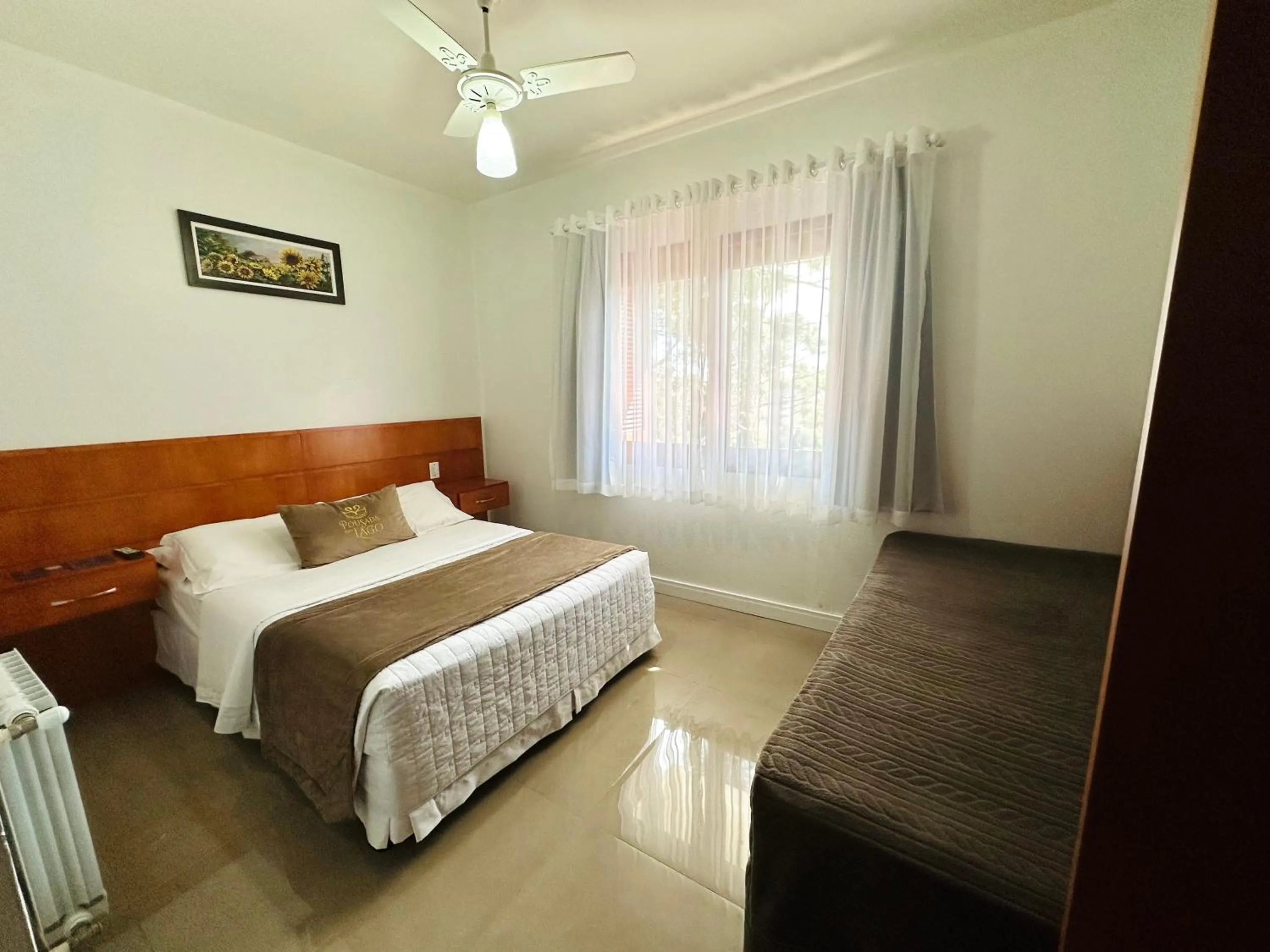 Bed in Pousada do Lago - Gramado