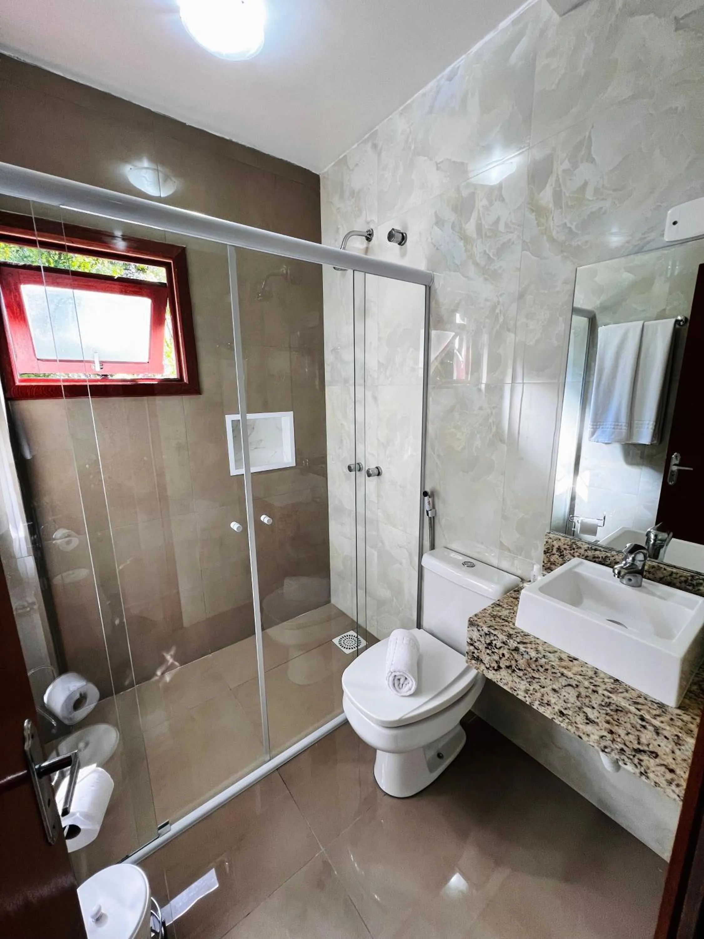 Shower in Pousada do Lago - Gramado