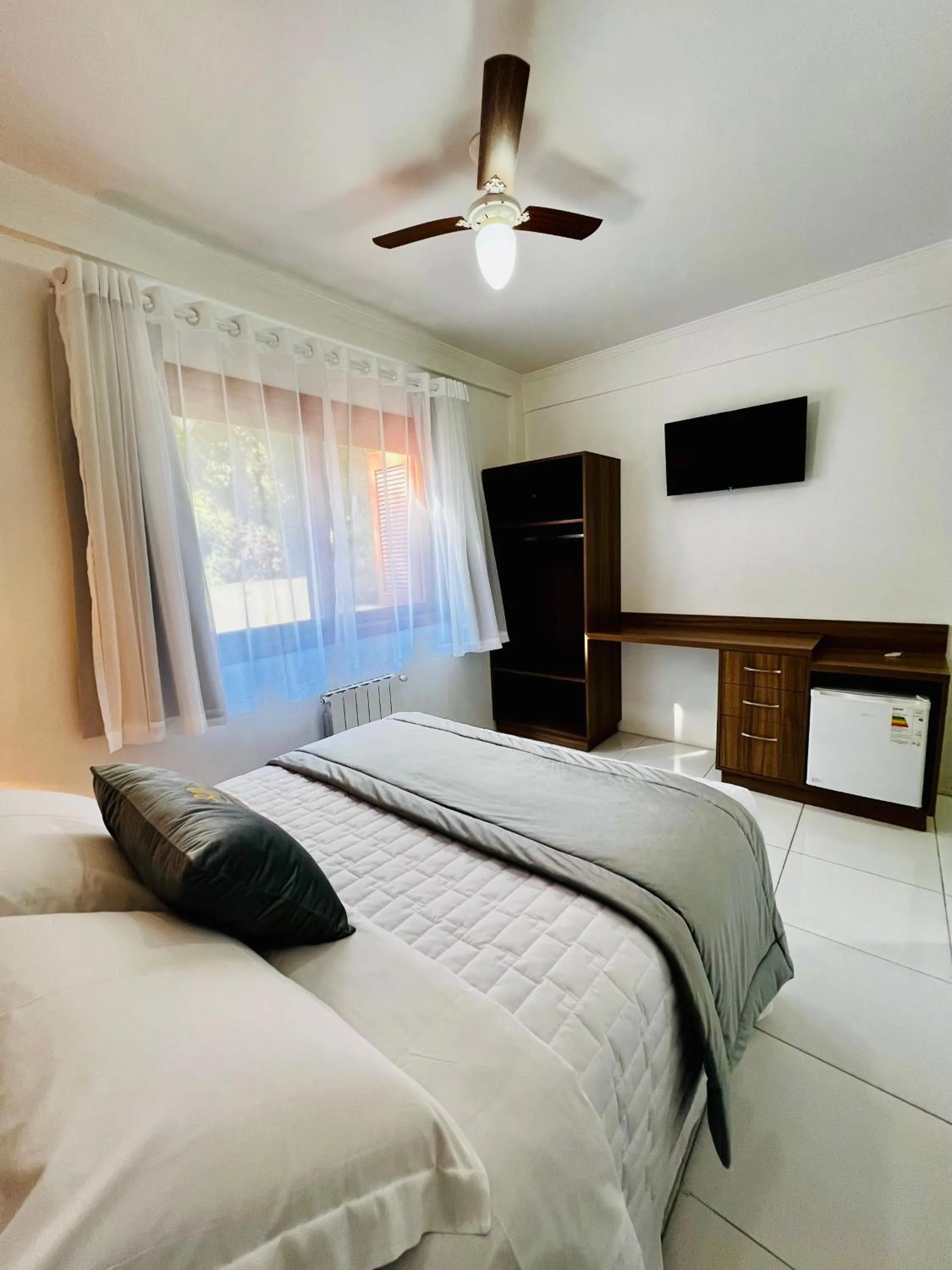 Bed in Pousada do Lago - Gramado