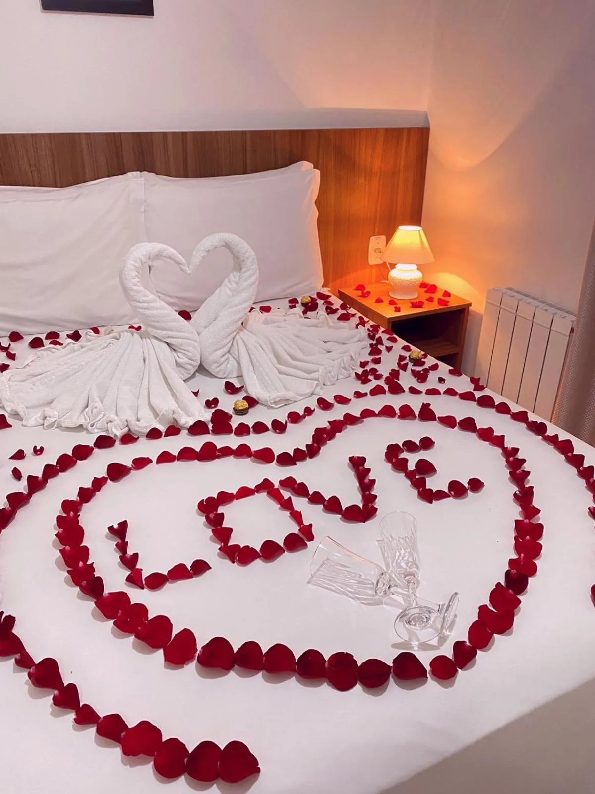 Bed in Pousada do Lago - Gramado