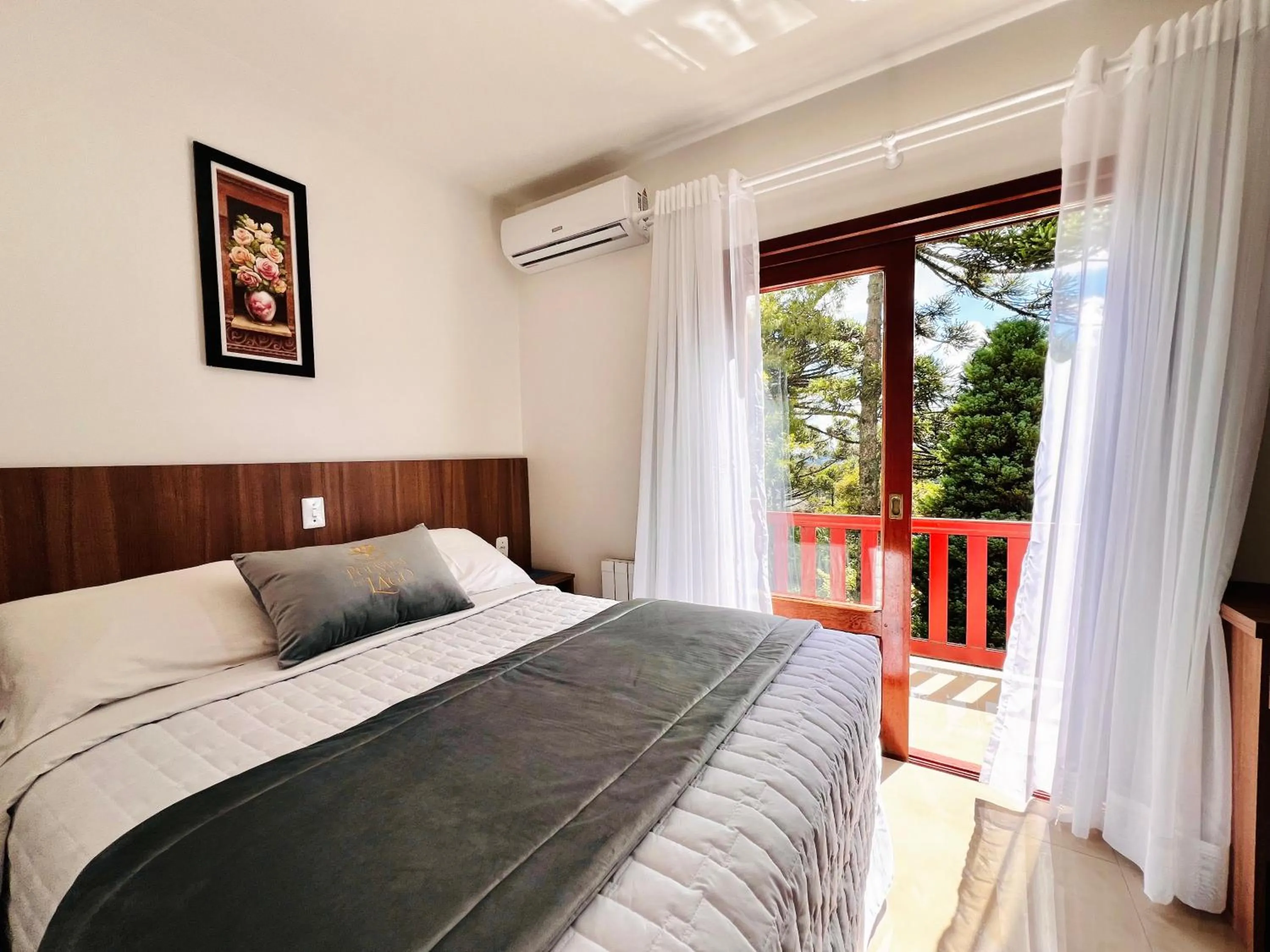 Bed in Pousada do Lago - Gramado