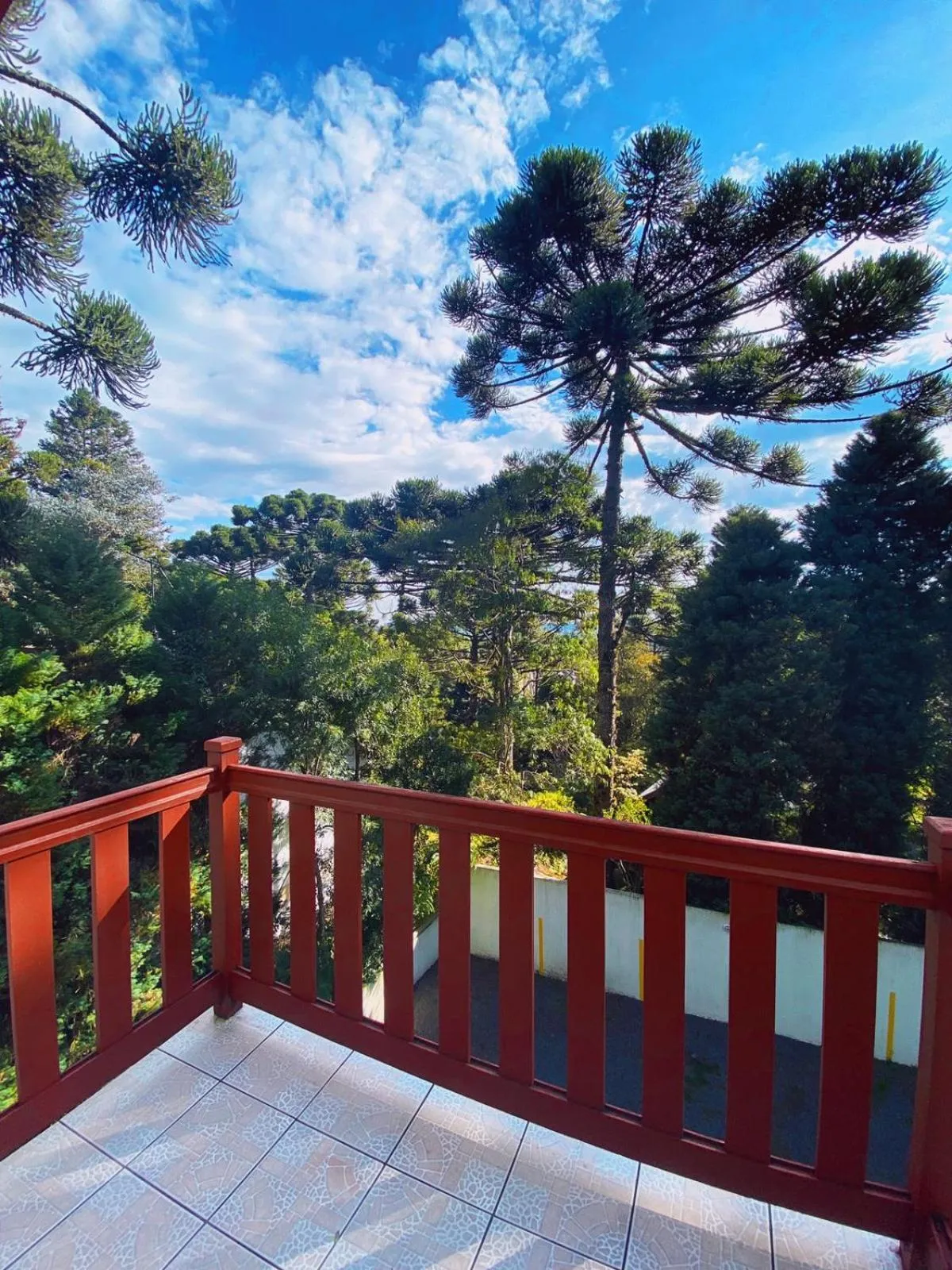 Balcony/Terrace in Pousada do Lago - Gramado