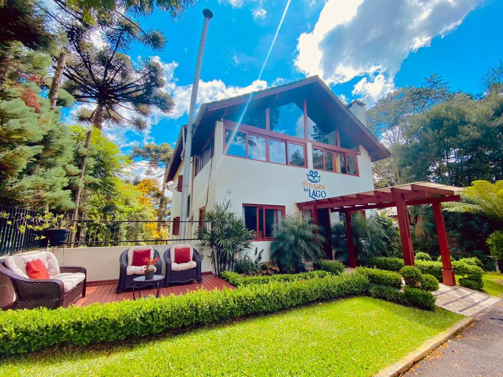Property building in Pousada do Lago - Gramado