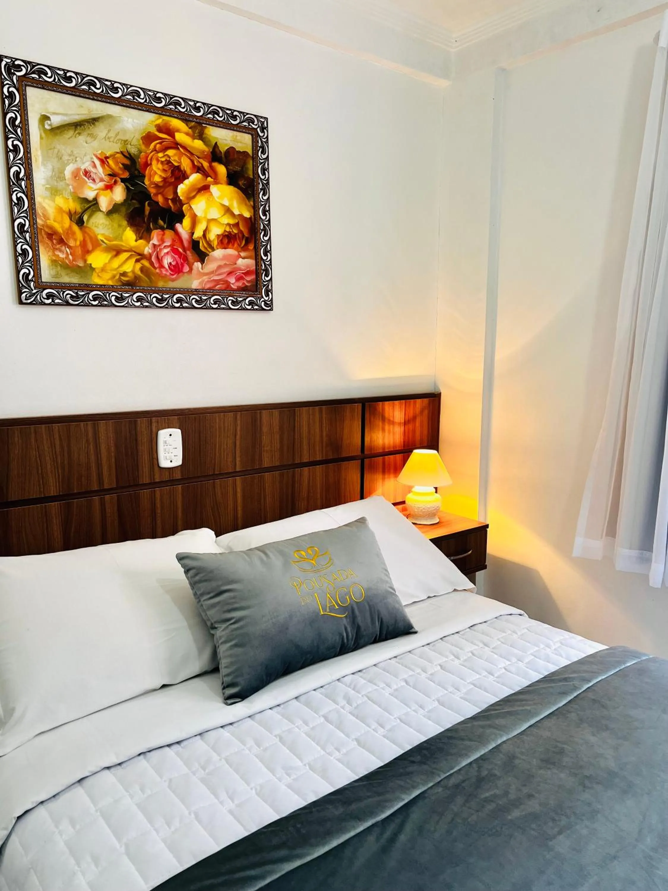 Bed in Pousada do Lago - Gramado