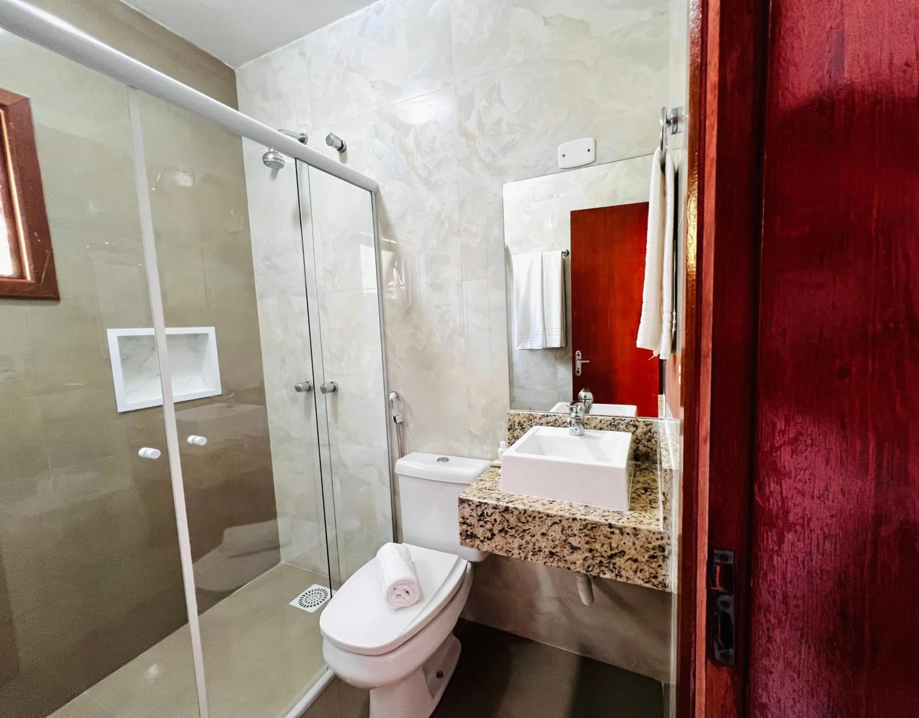 Shower in Pousada do Lago - Gramado