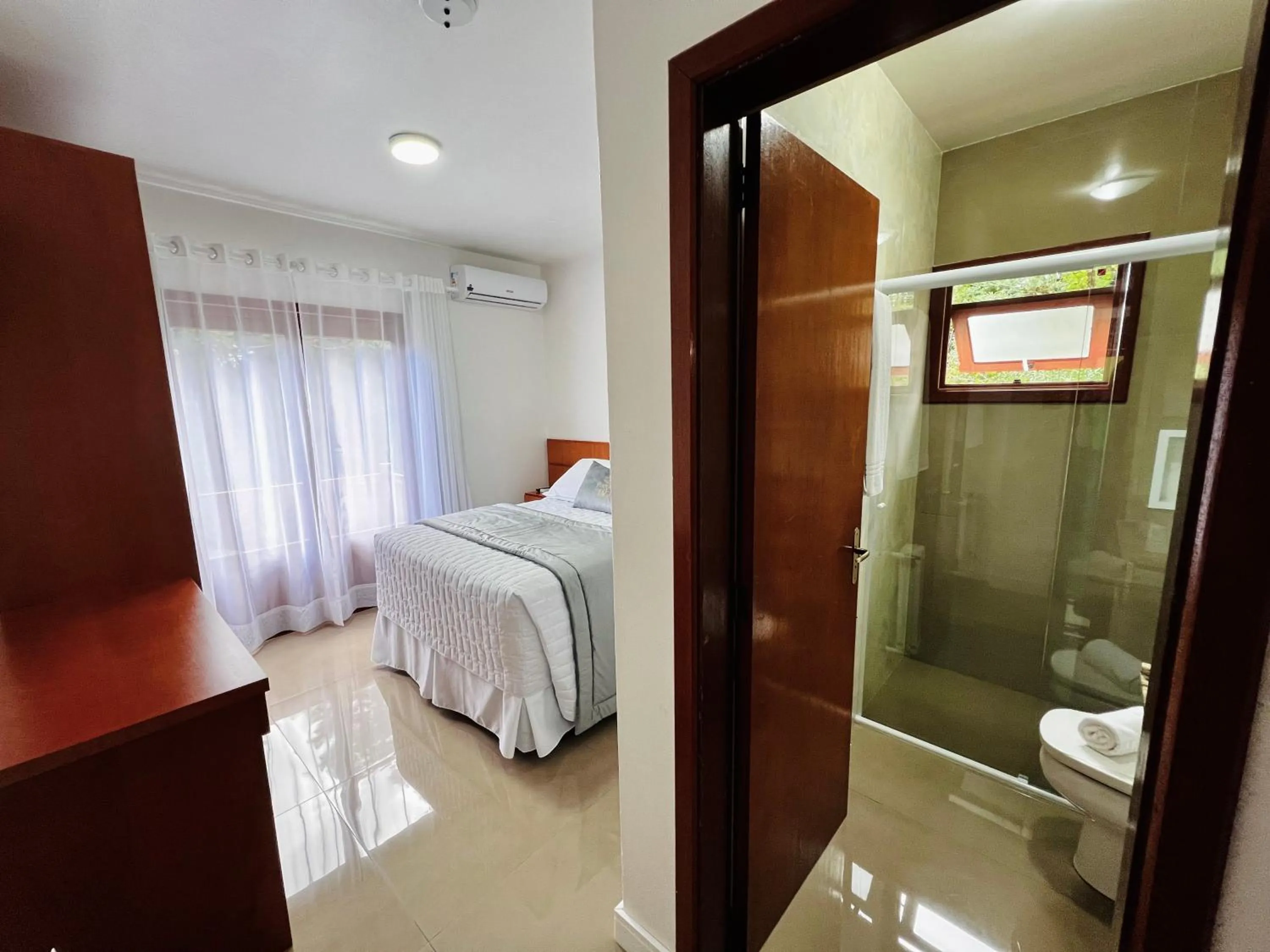 Bed in Pousada do Lago - Gramado