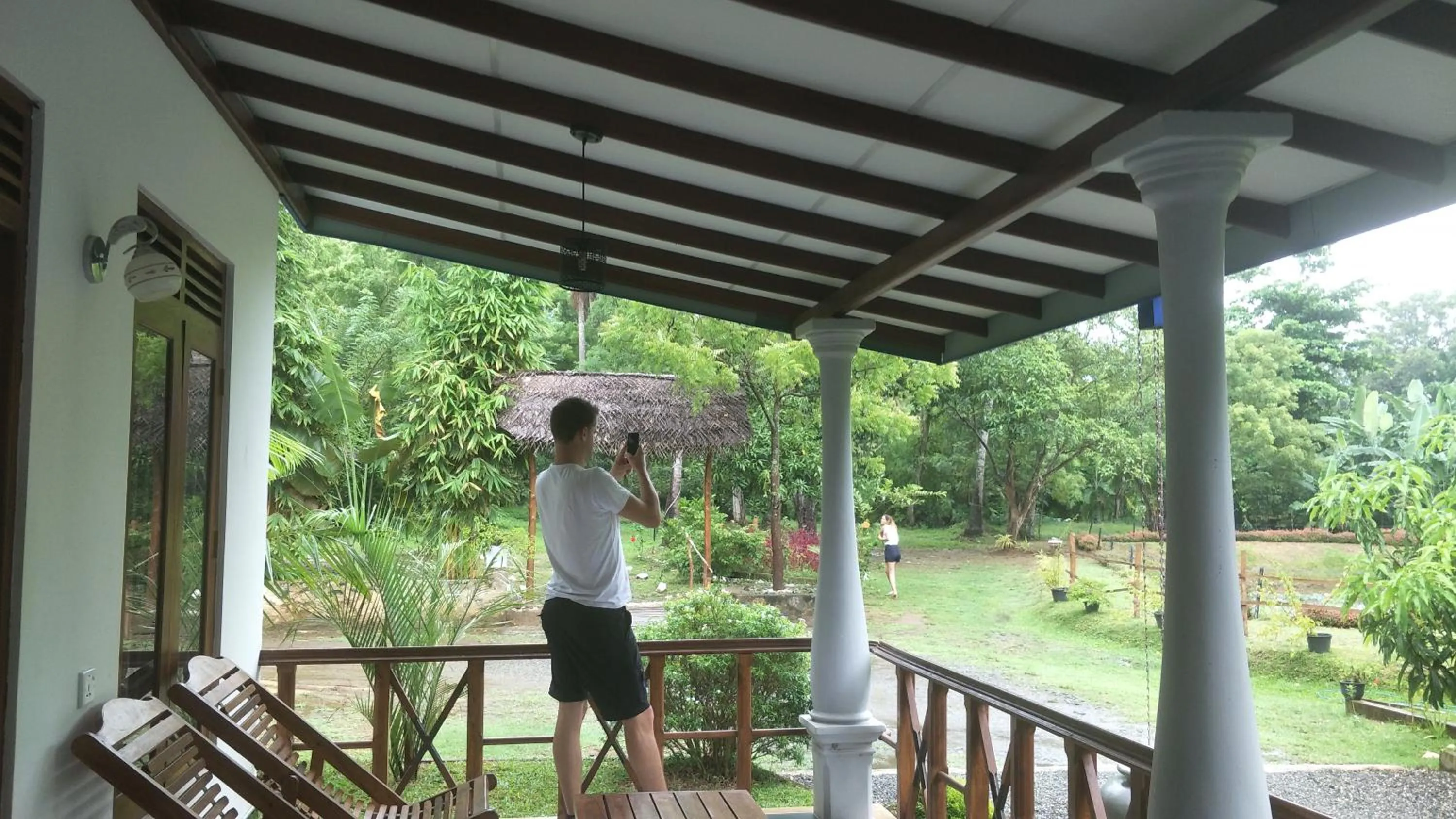 Balcony/Terrace in Avian Garden Udawalawe