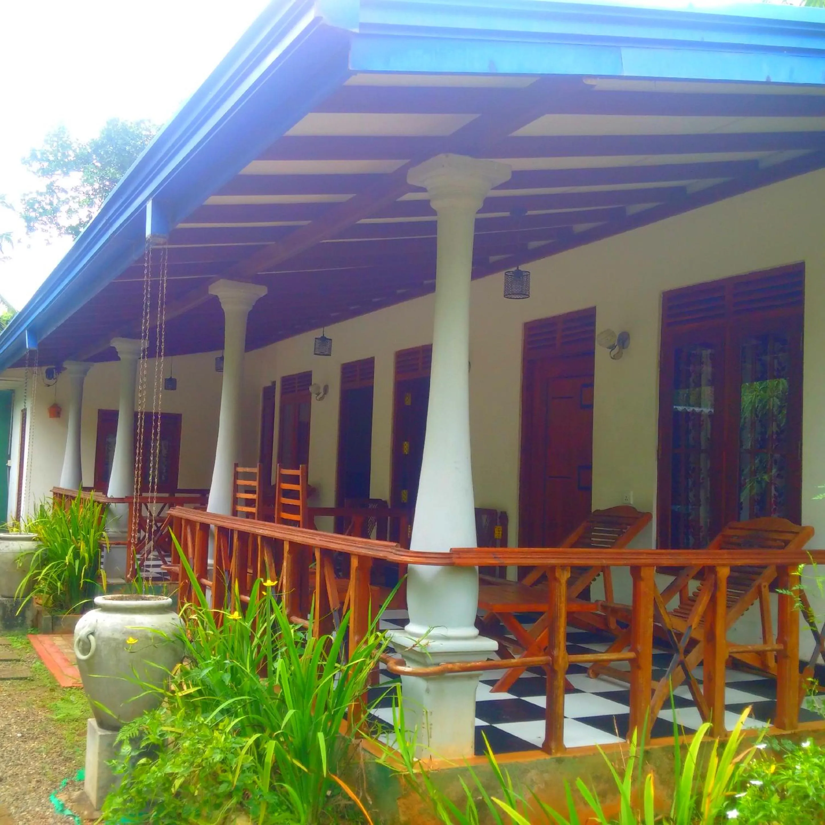 Patio in Avian Garden Udawalawe