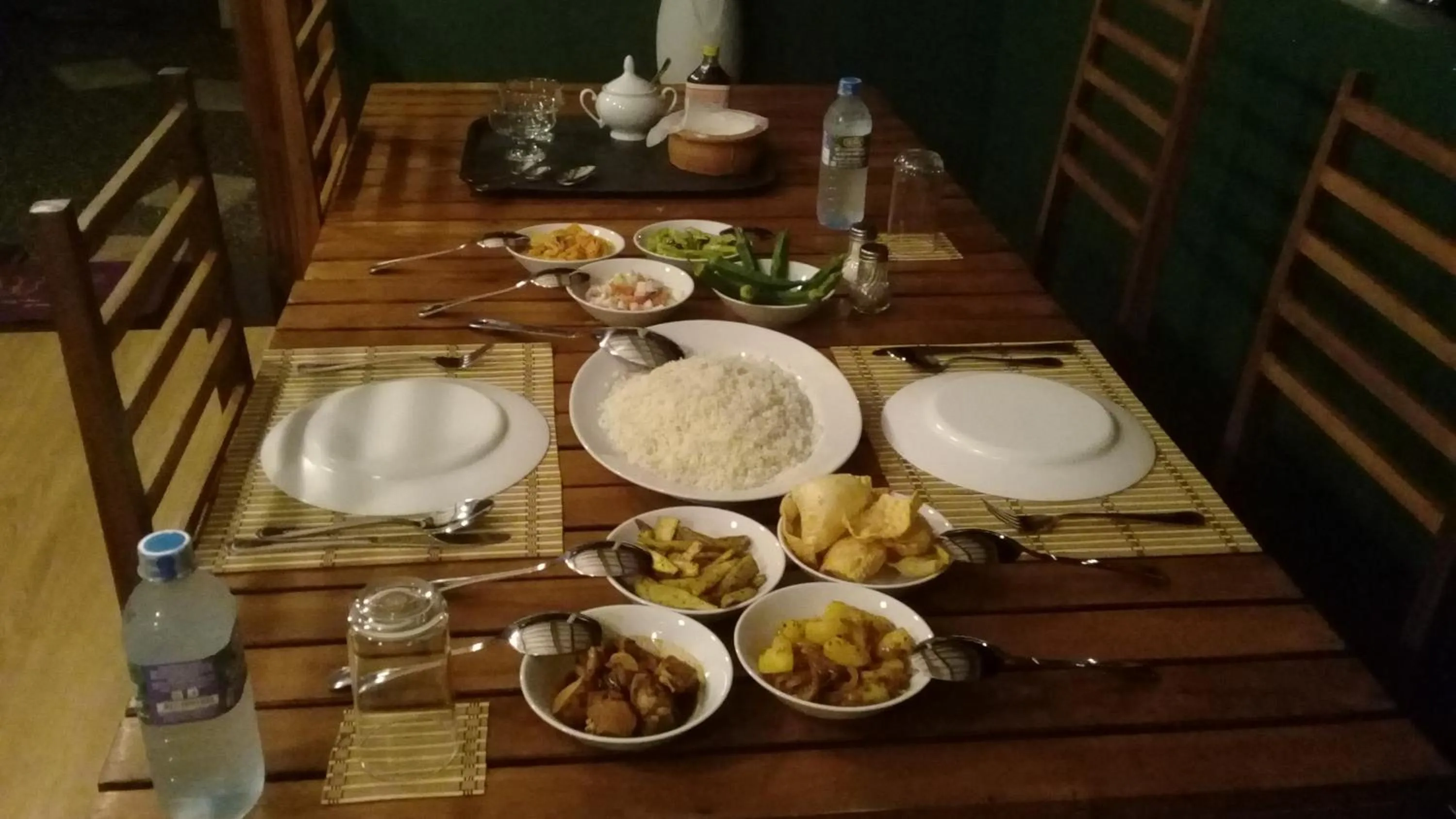 Food in Avian Garden Udawalawe