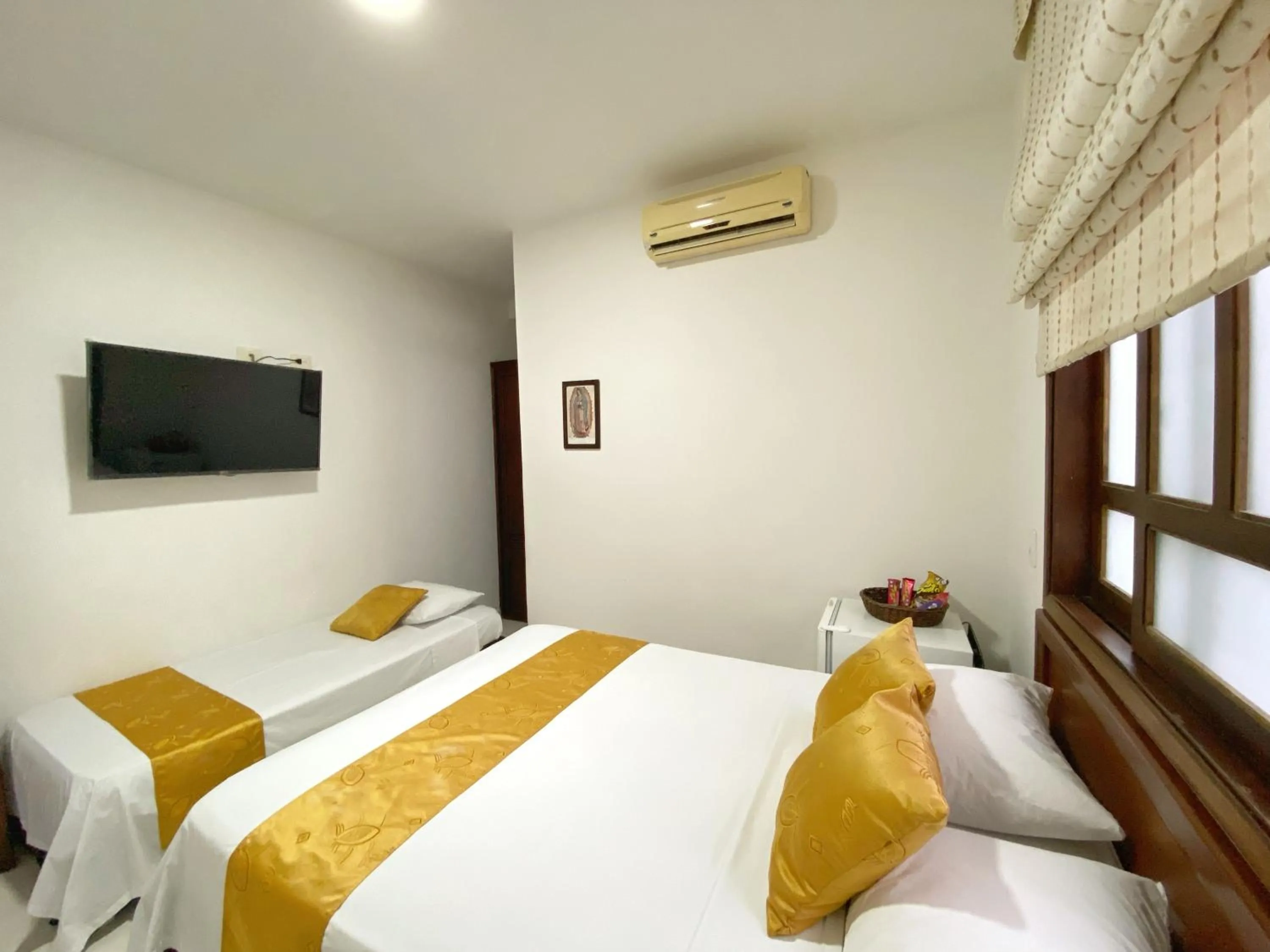 Bed in Hotel San Julian