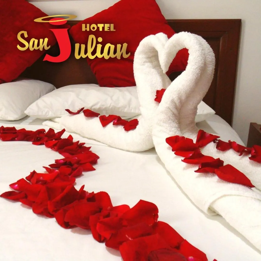 Bed in Hotel San Julian