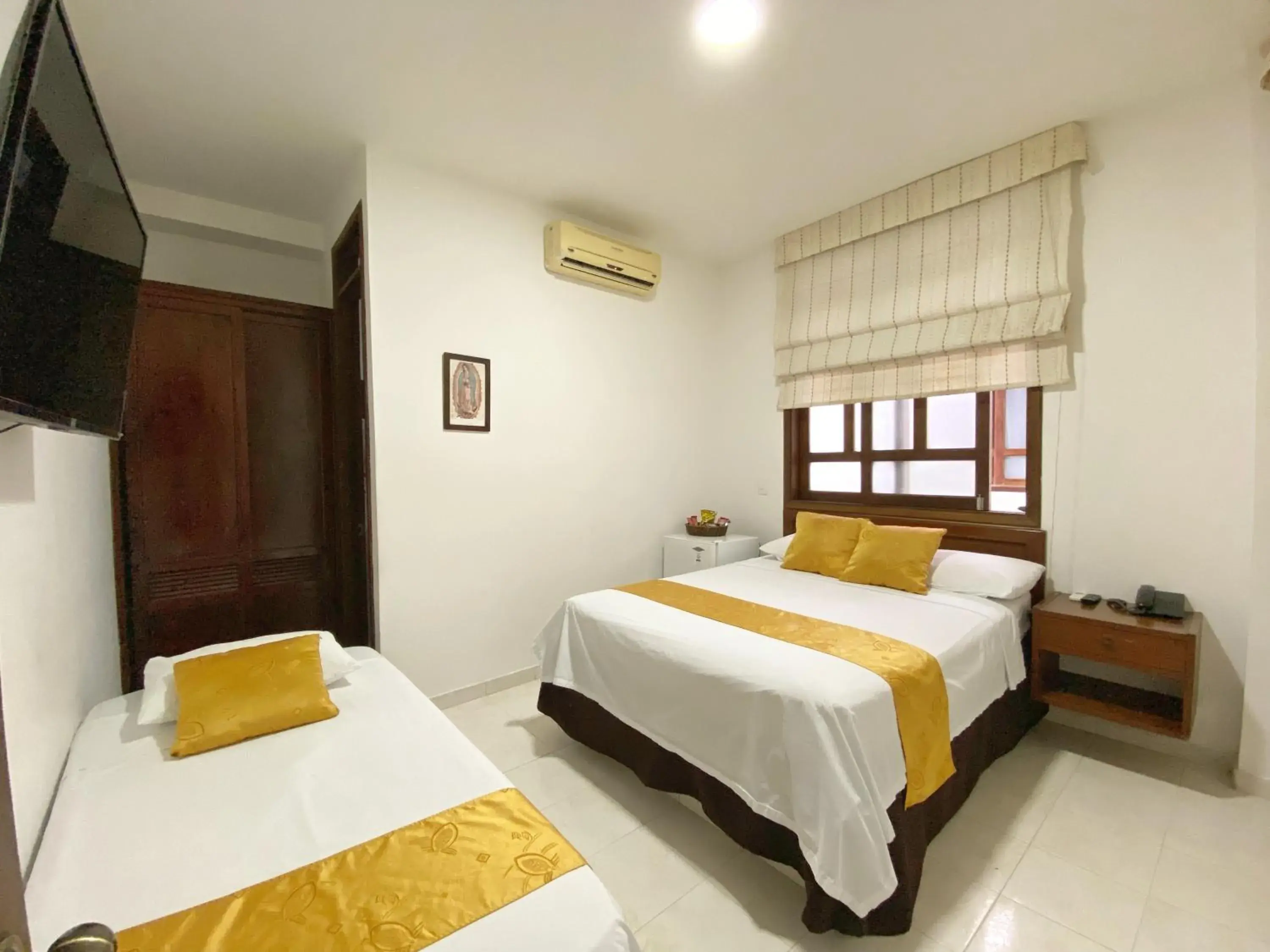 Bed in Hotel San Julian Bed in Hotel San Julian