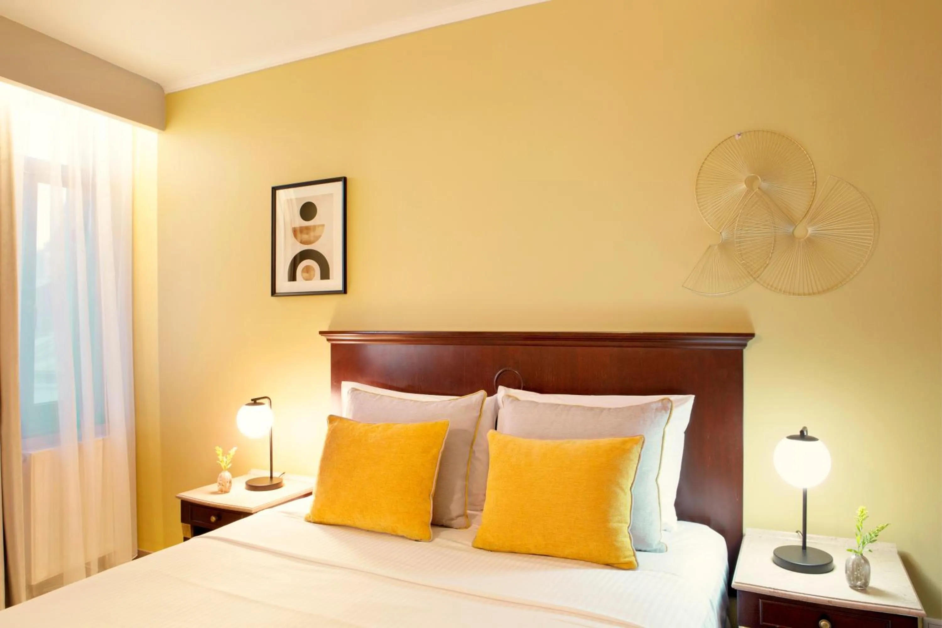 Bed in Zeus Essence Bucharest Venezia