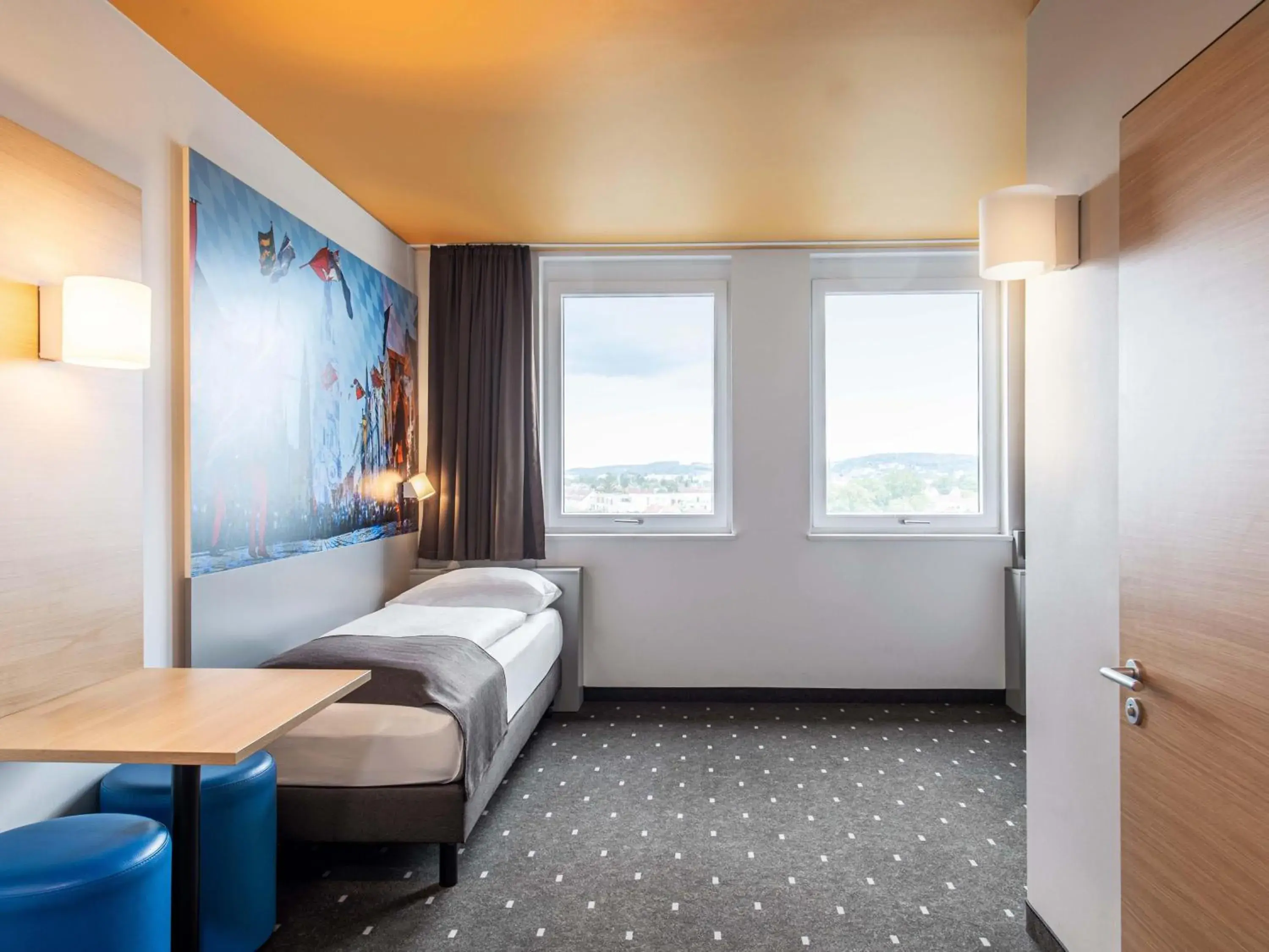 Photo of the whole room, Bed in B&B Hotel Landshut Photo of the whole room, Bed in B&B Hotel Landshut