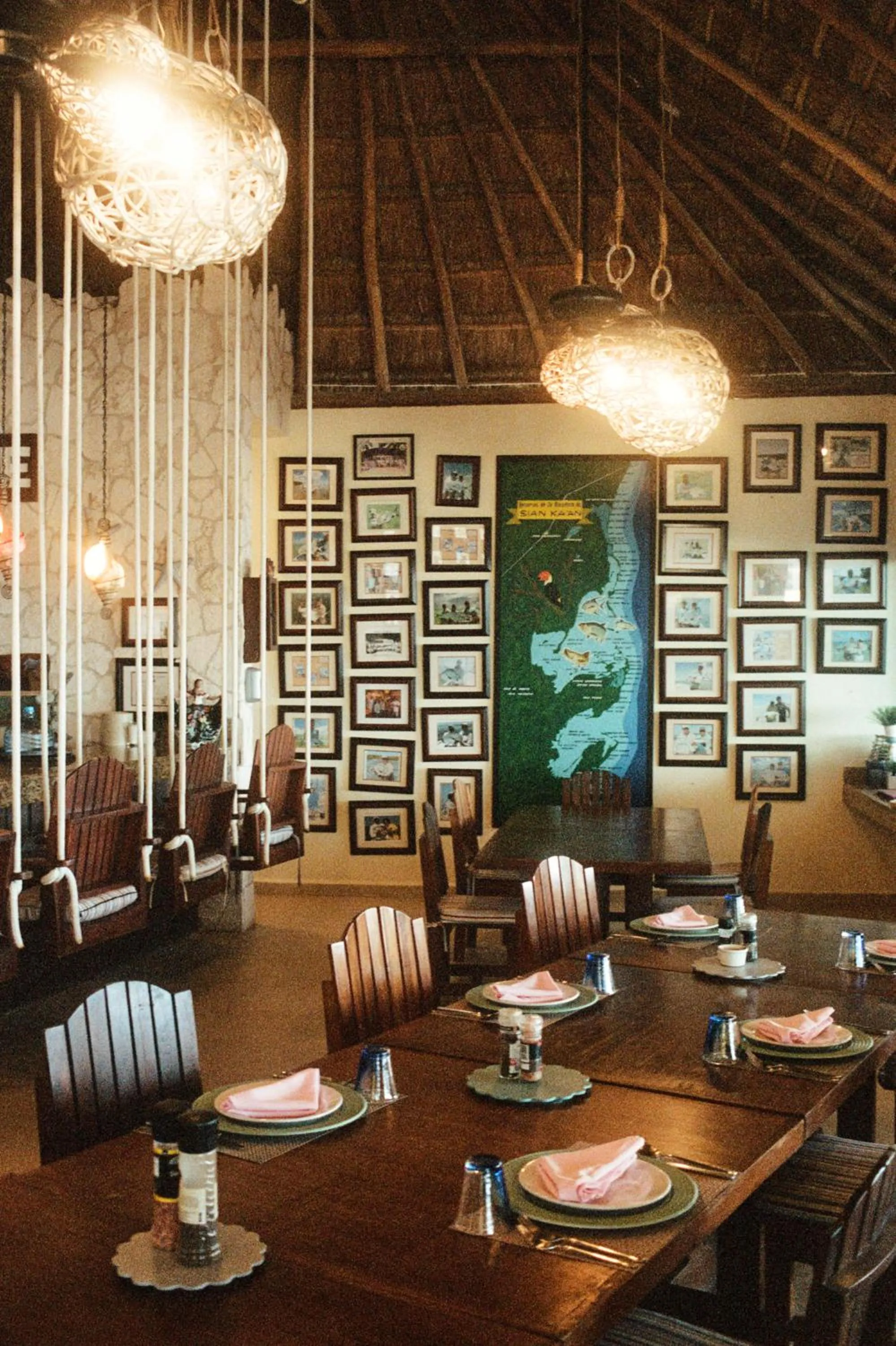 Restaurant/places to eat in Grand Slam Fishing Lodge Tulum