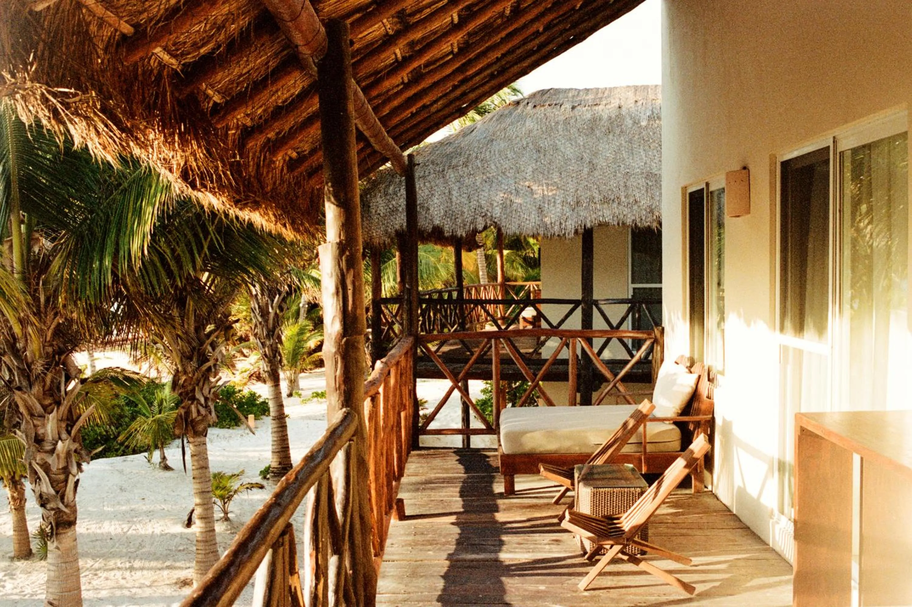Balcony/Terrace in Grand Slam Fishing Lodge Tulum