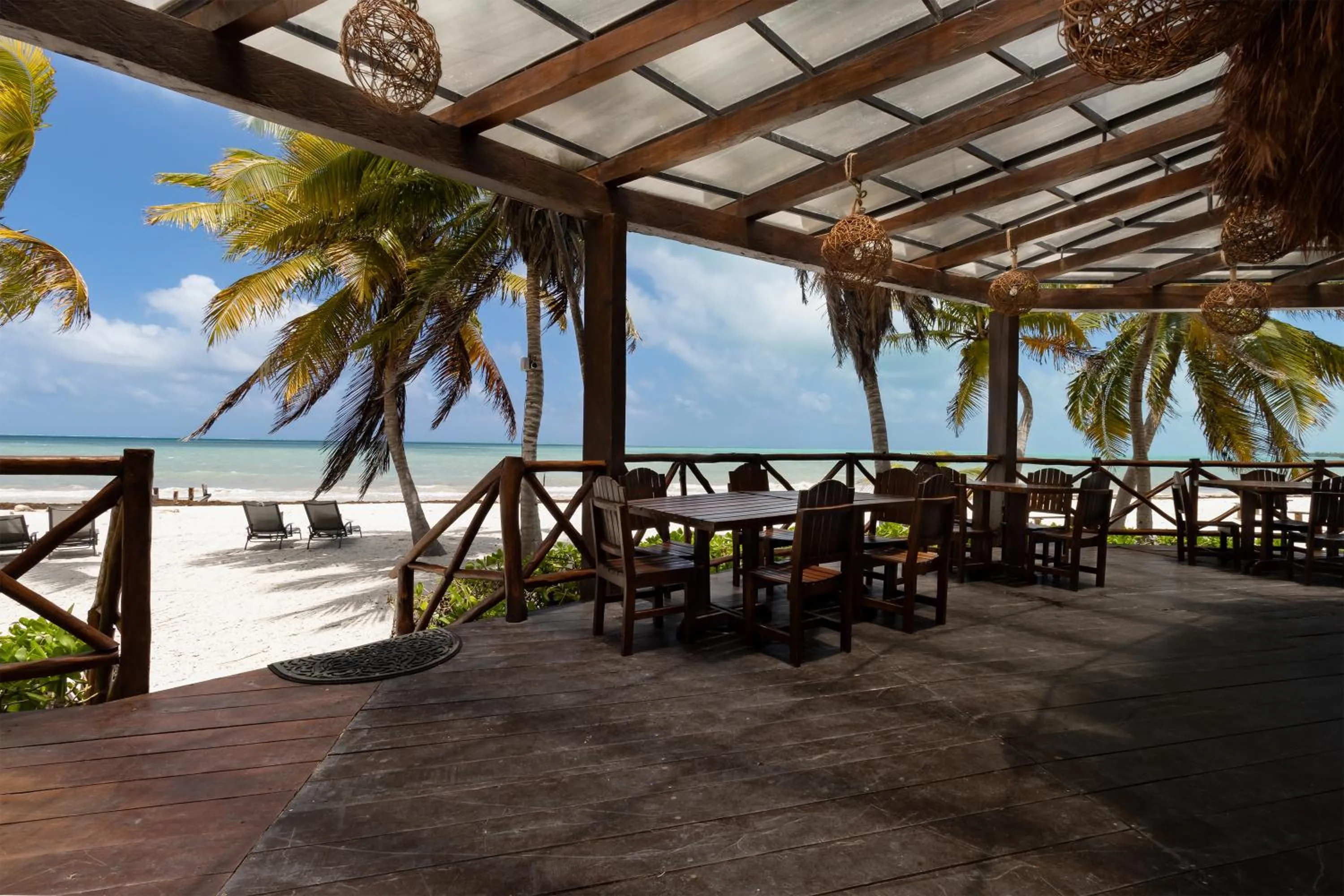 Balcony/Terrace in Grand Slam Fishing Lodge Tulum