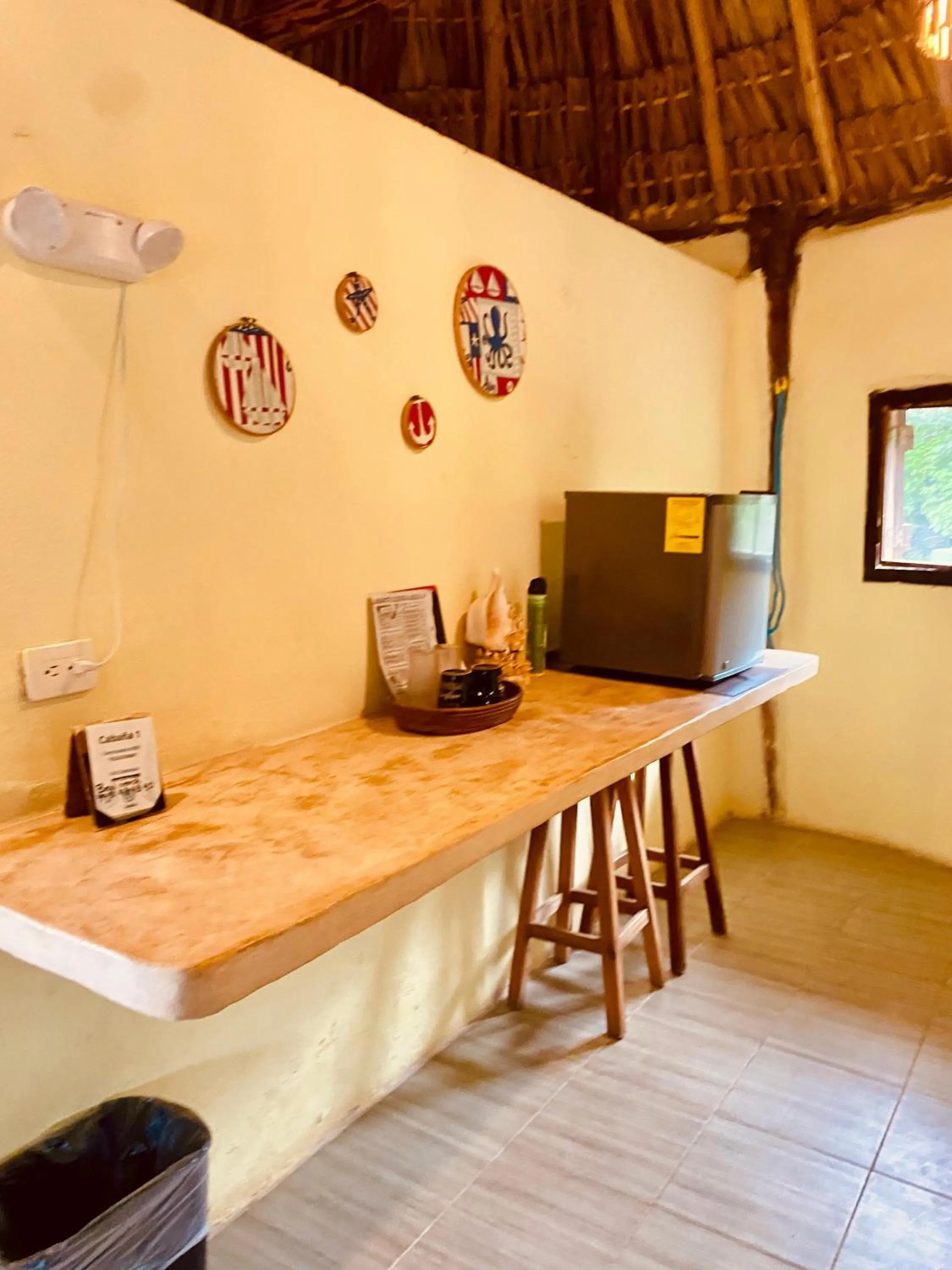 Dining area in Cabanas Jaalkab